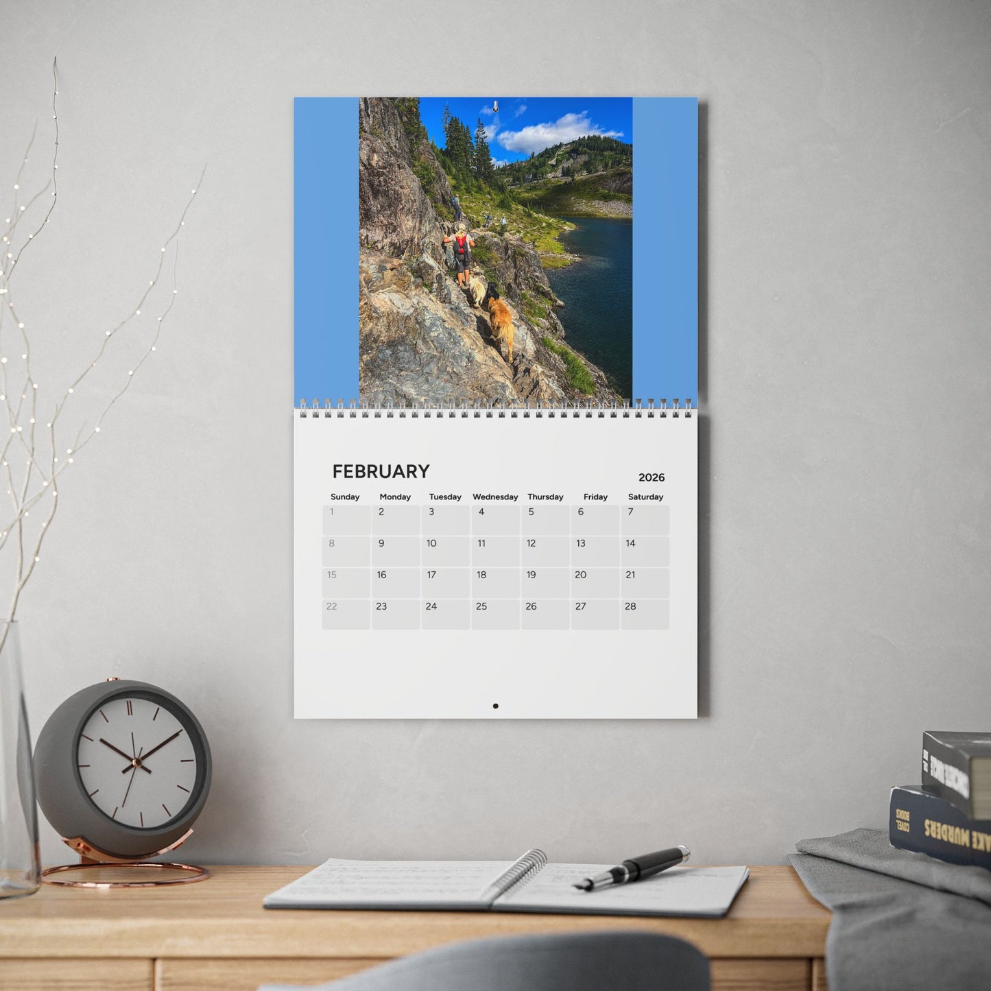 Scouts Trail Dogs Wall Calendar featuring Adventures in the Western USA 2026