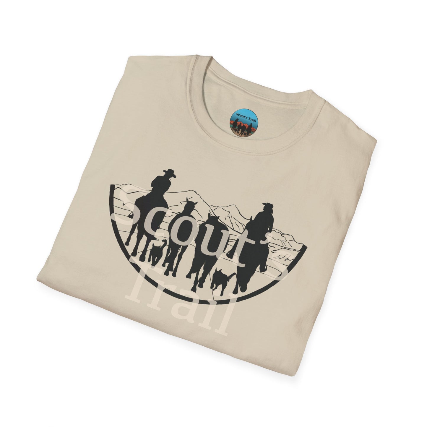 Scout's Trail Unisex Softstyle logoT-Shirt