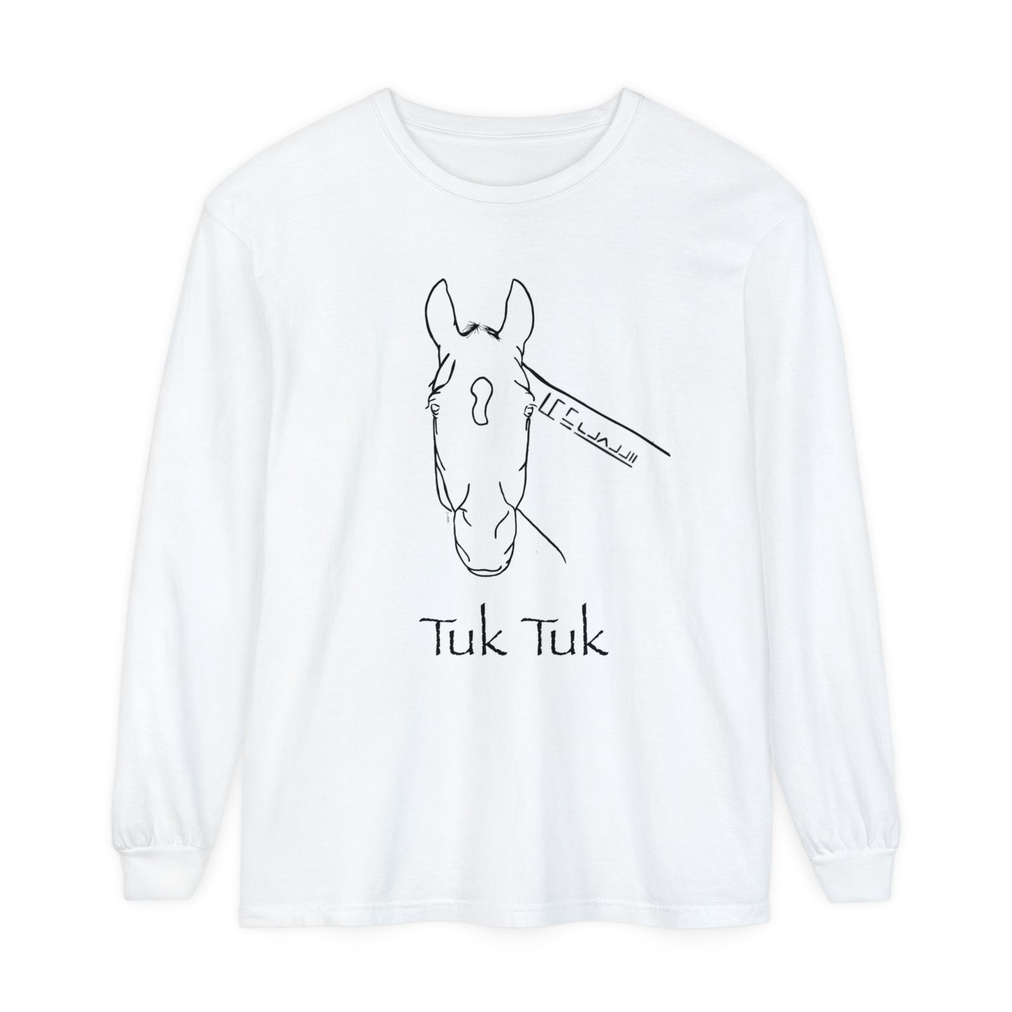 Tuk Tuk Unisex Garment-dyed Long Sleeve T-Shirt