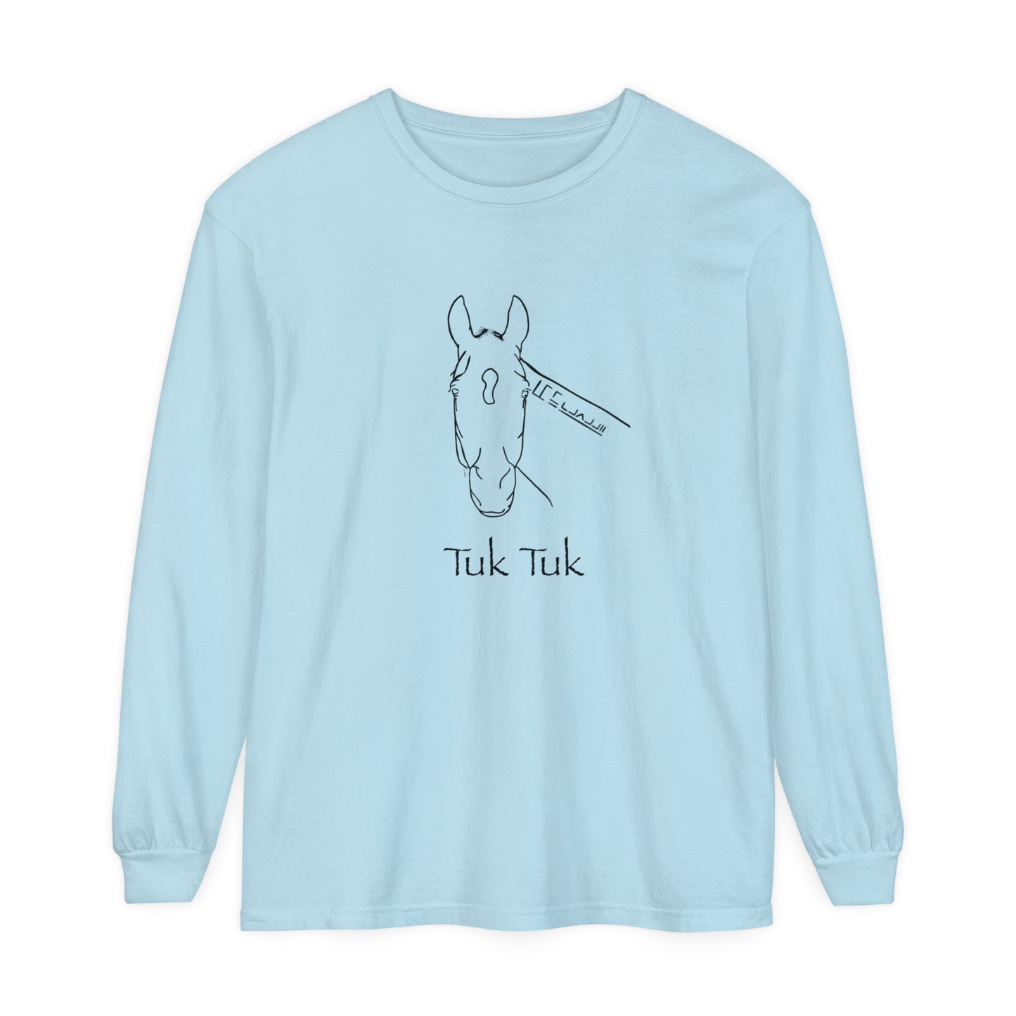 Unisex Tuk Tuk & Scouts Trail Garment-dyed Long Sleeve T-Shirt