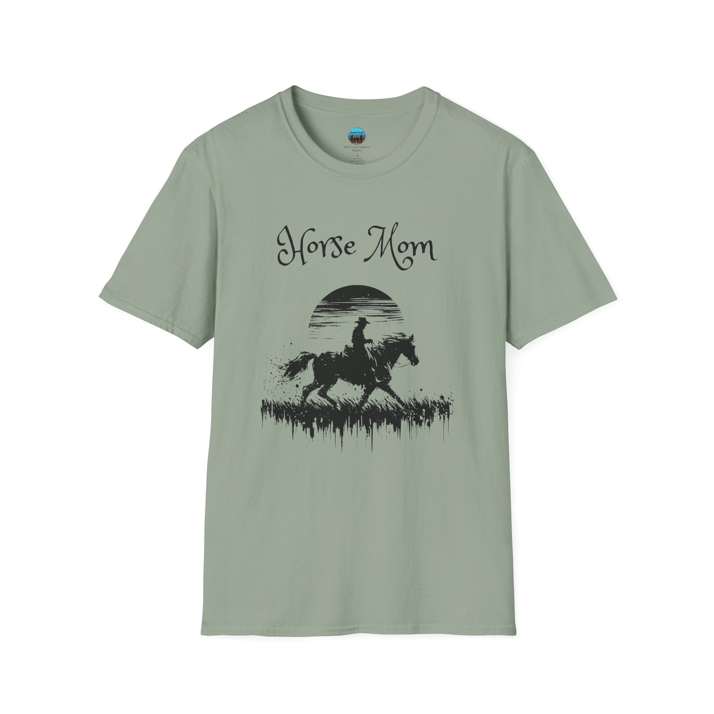 Horse Mom Unisex Softstyle T-Shirt - Perfect Gift for Mother's Day