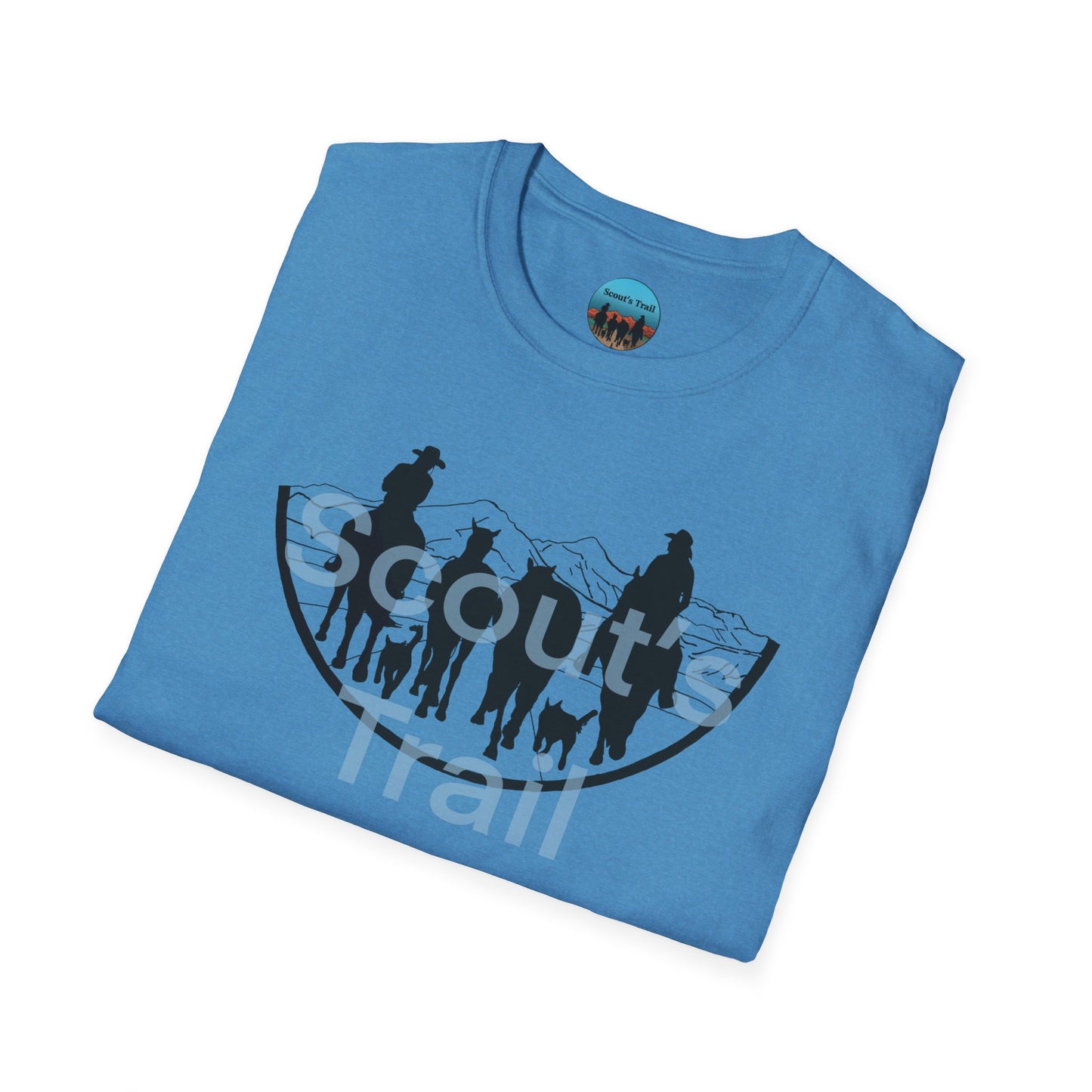 Scout's Trail Unisex Softstyle logoT-Shirt