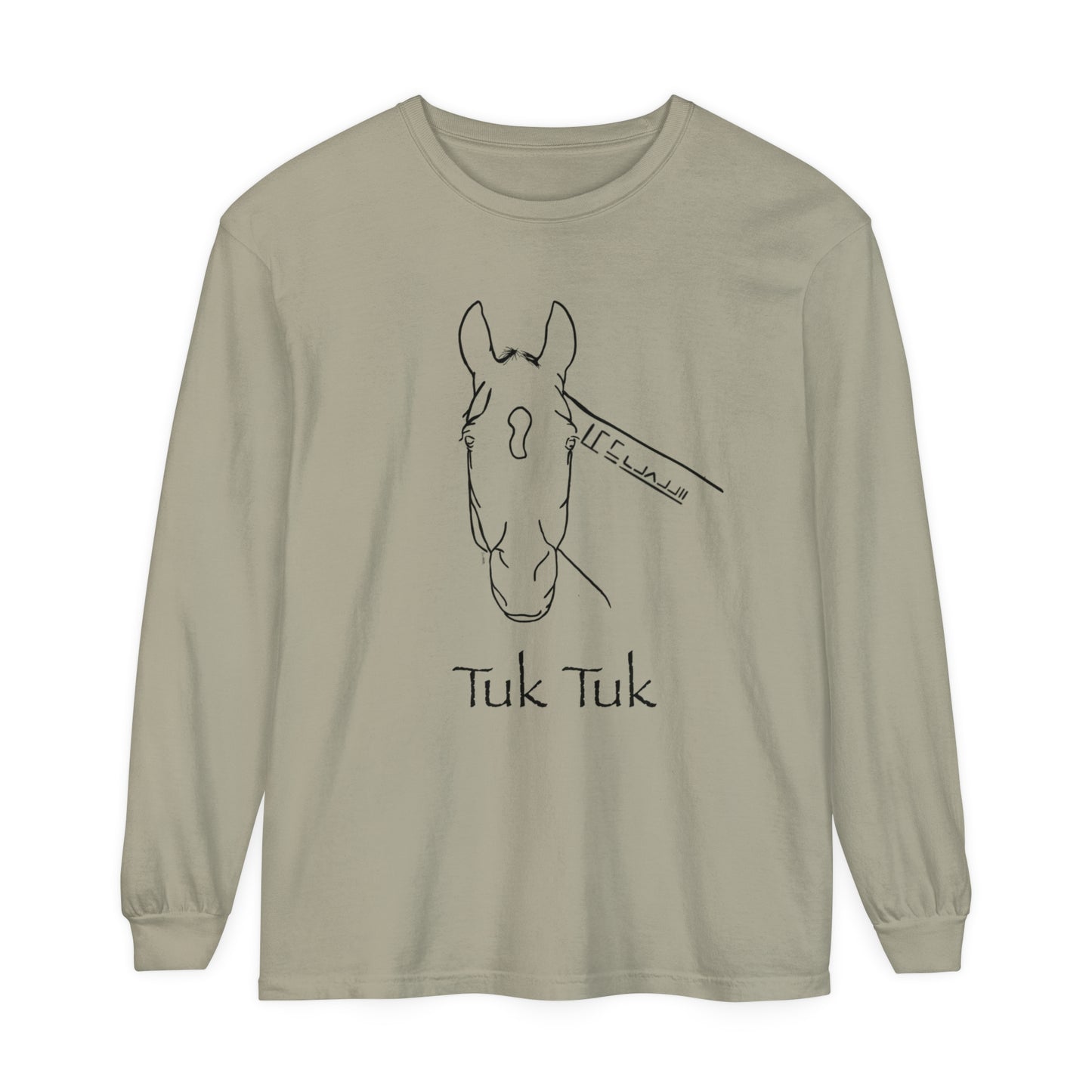 Tuk Tuk Unisex Garment-dyed Long Sleeve T-Shirt