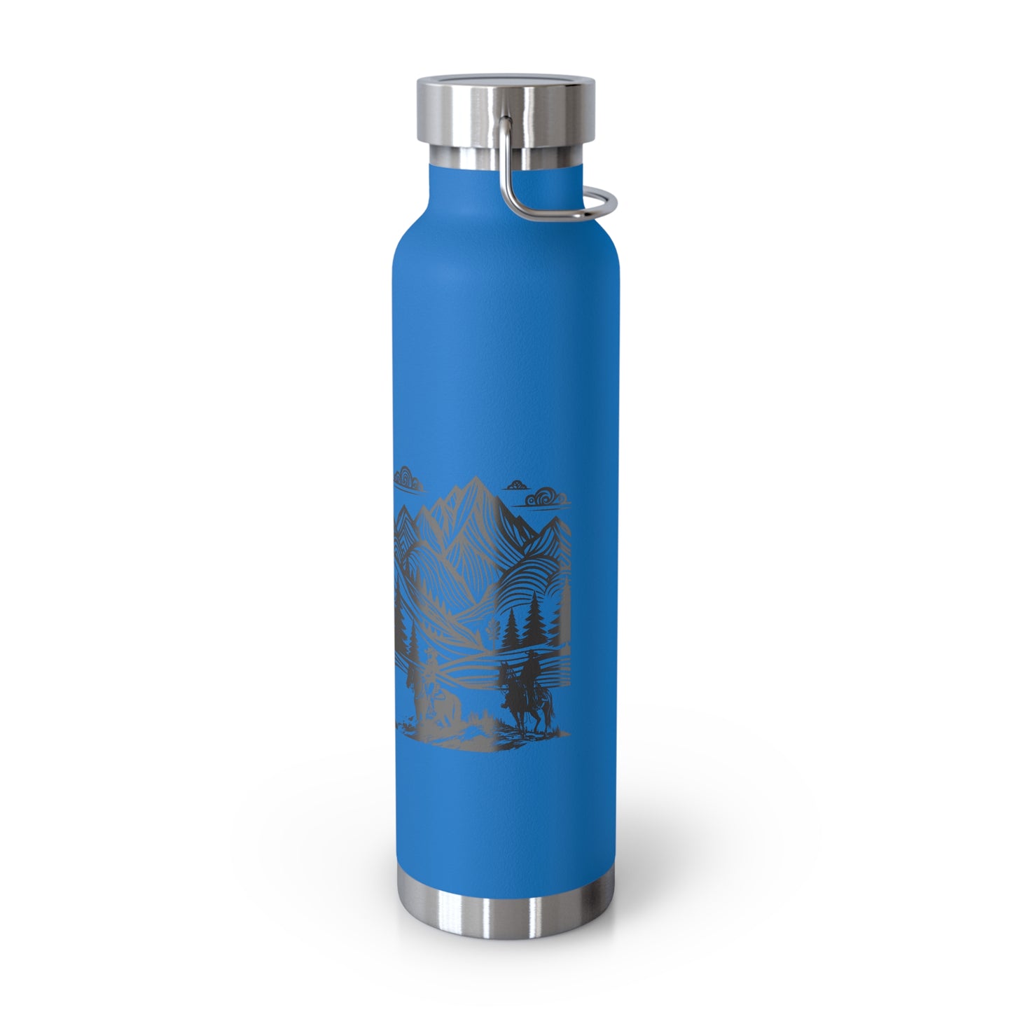 Cowboy Camp Copper Vacuum Insulated Bottle, 22oz
