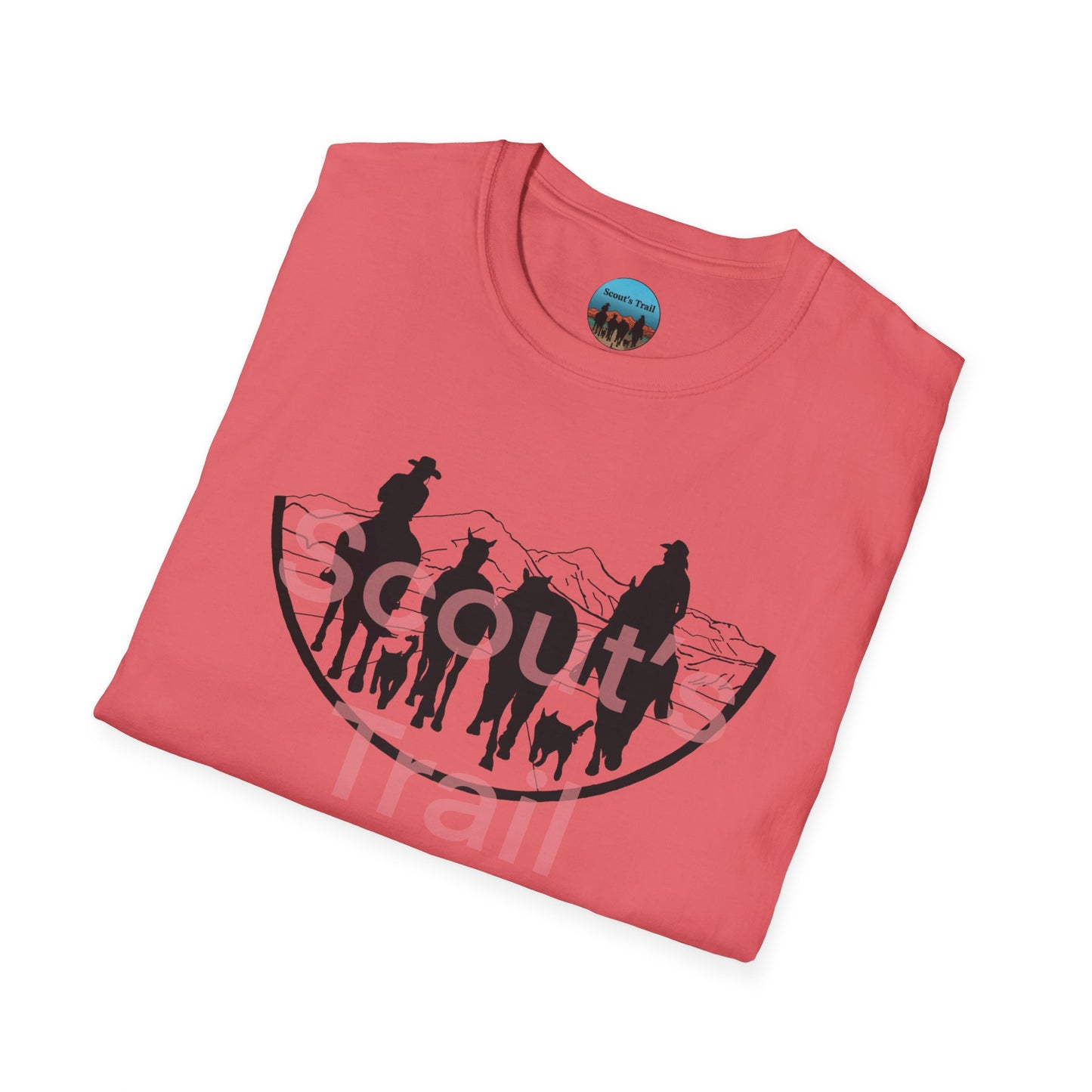 Scout's Trail Unisex Softstyle logoT-Shirt