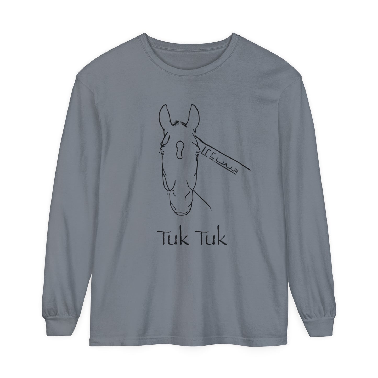 Tuk Tuk Unisex Garment-dyed Long Sleeve T-Shirt