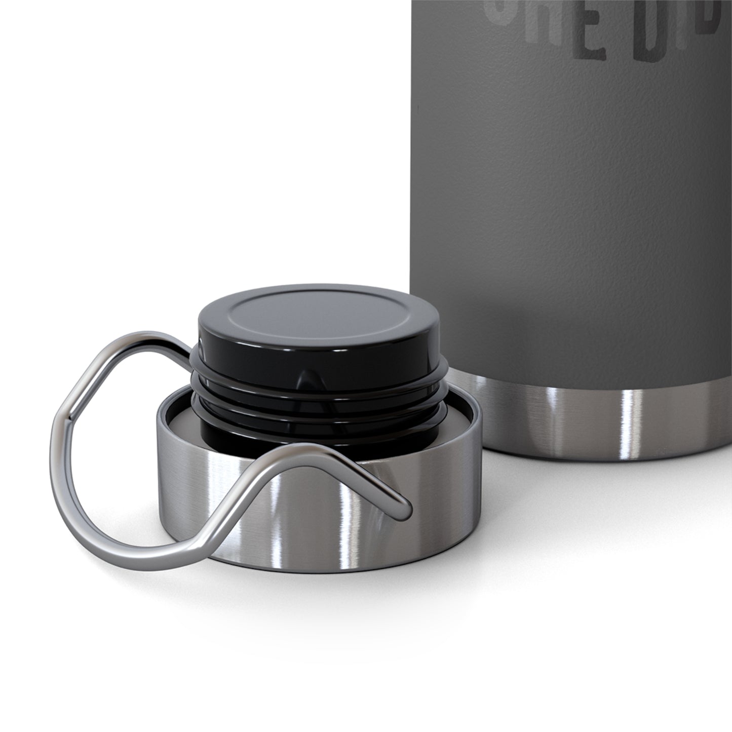Inspirational Insulated Water Bottle – 'She Believed She Could So She Did' – 22oz