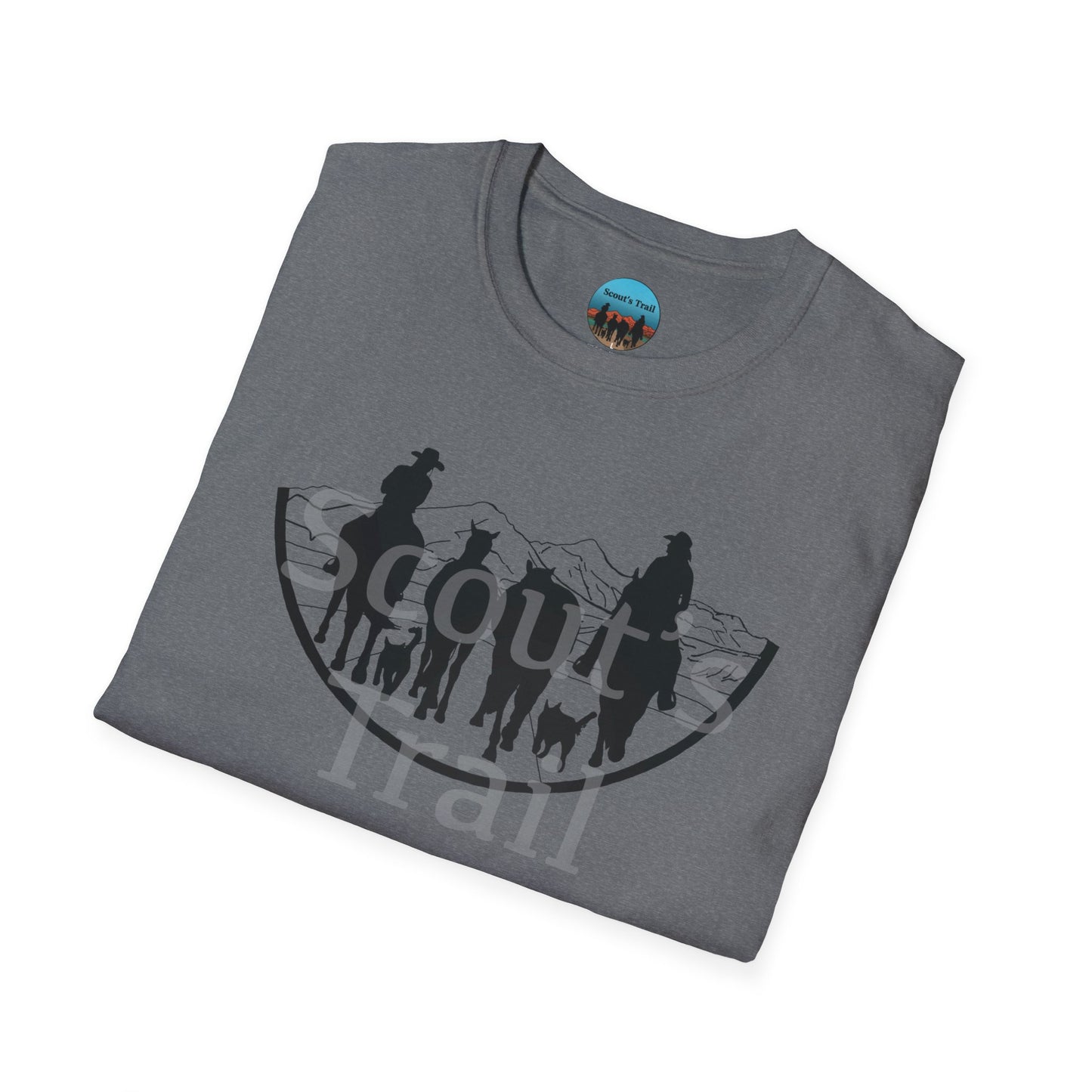 Scout's Trail Unisex Softstyle logoT-Shirt
