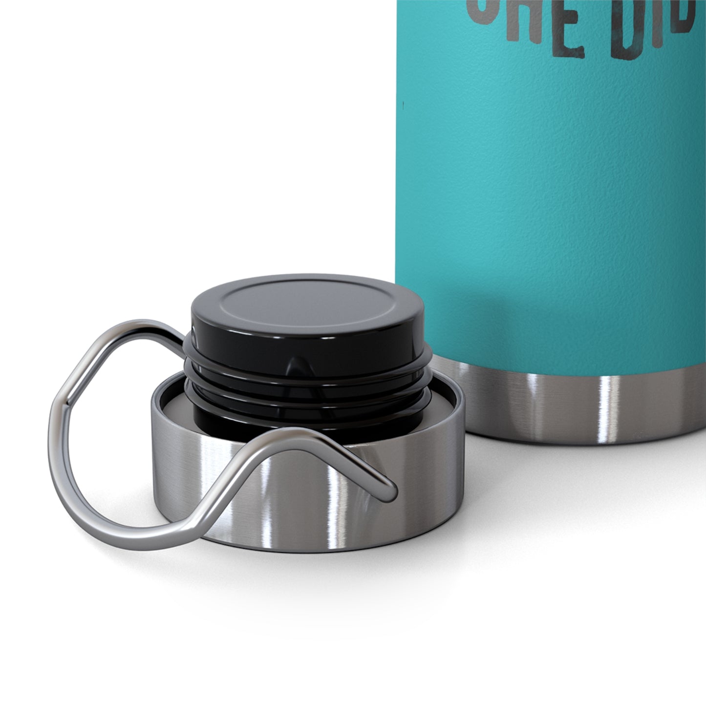 Inspirational Insulated Water Bottle – 'She Believed She Could So She Did' – 22oz