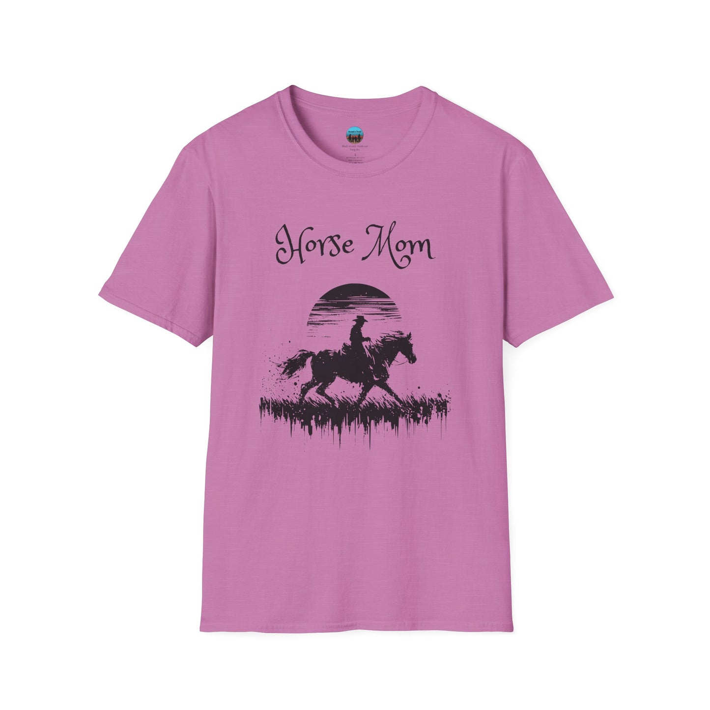 Horse Mom Unisex Softstyle T-Shirt - Perfect Gift for Mother's Day