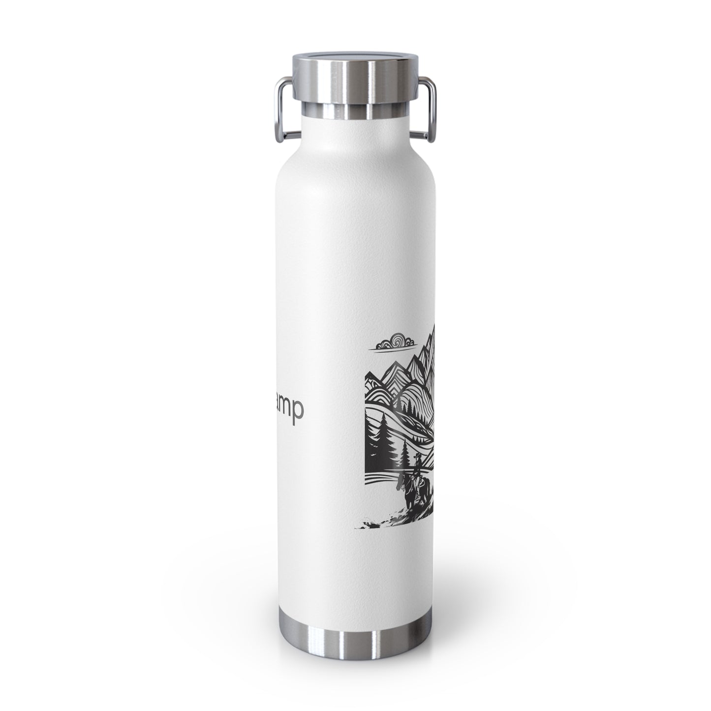 Cowboy Camp Copper Vacuum Insulated Bottle, 22oz
