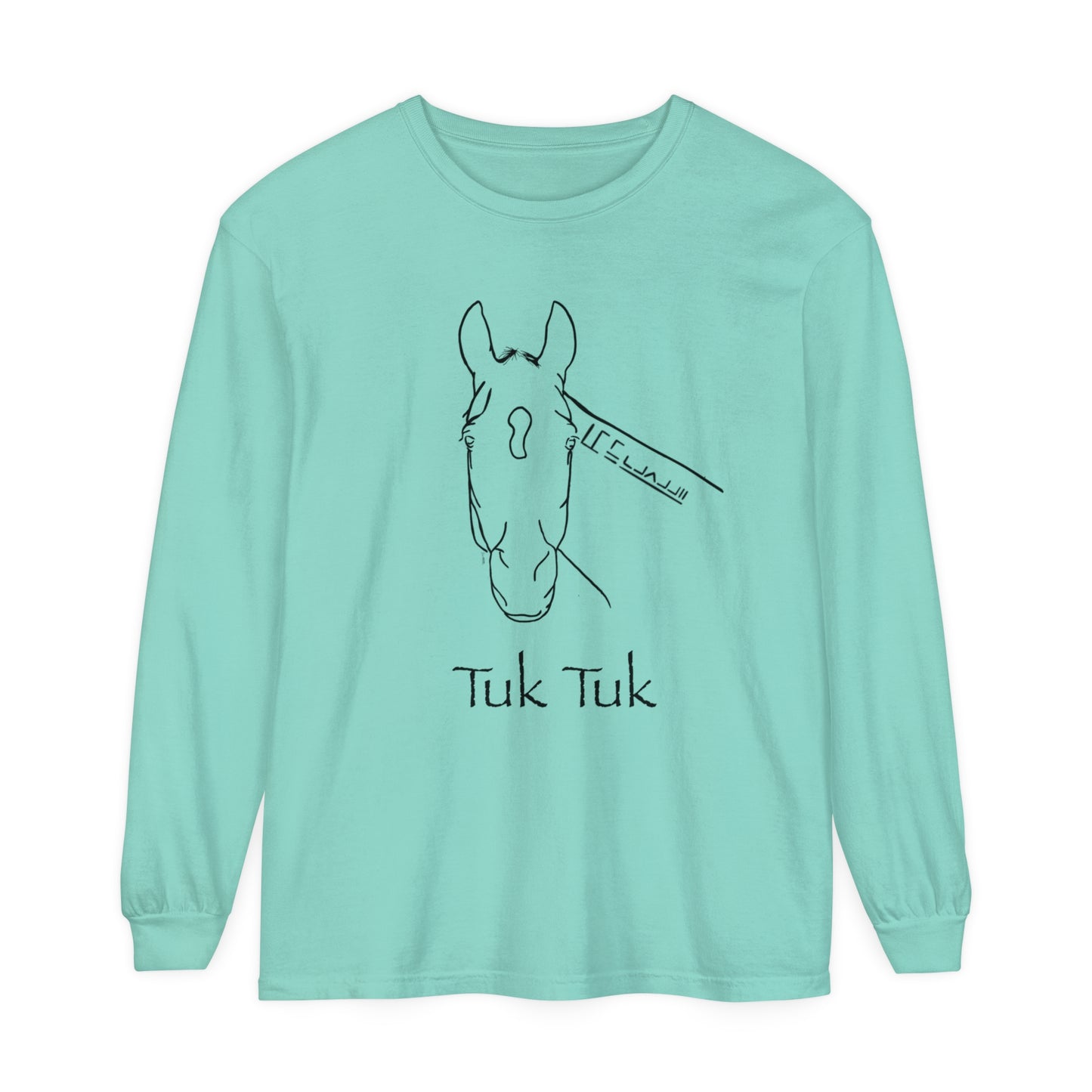 Tuk Tuk Unisex Garment-dyed Long Sleeve T-Shirt