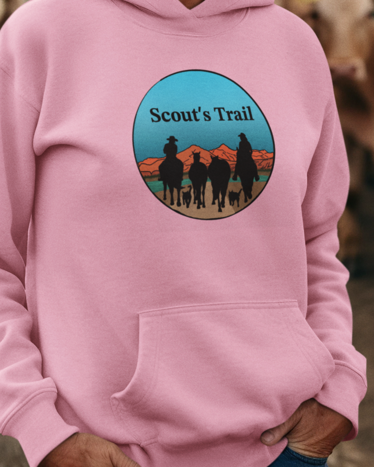 Unisex Scouts Trail College Hoodie