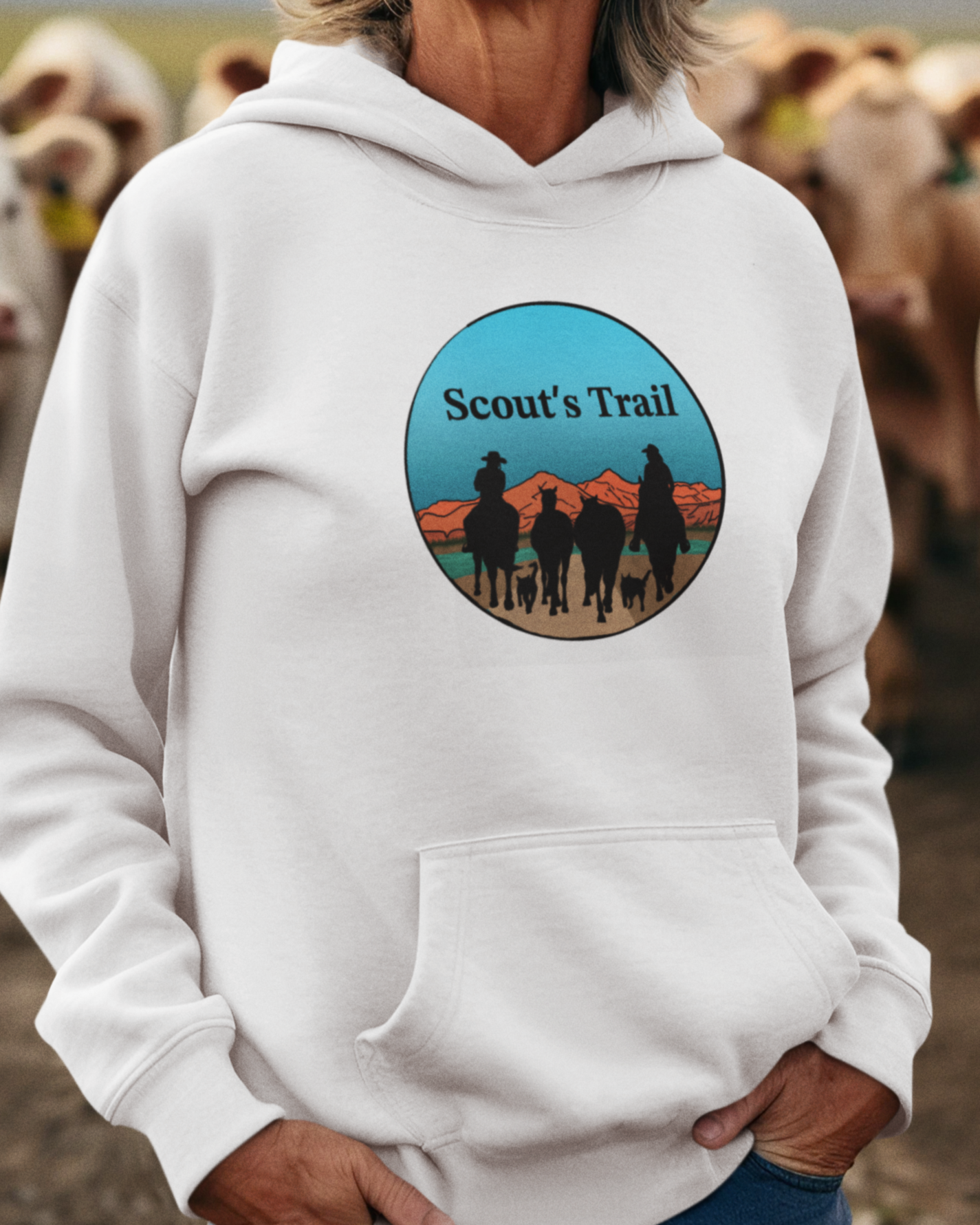 Unisex Scouts Trail College Hoodie