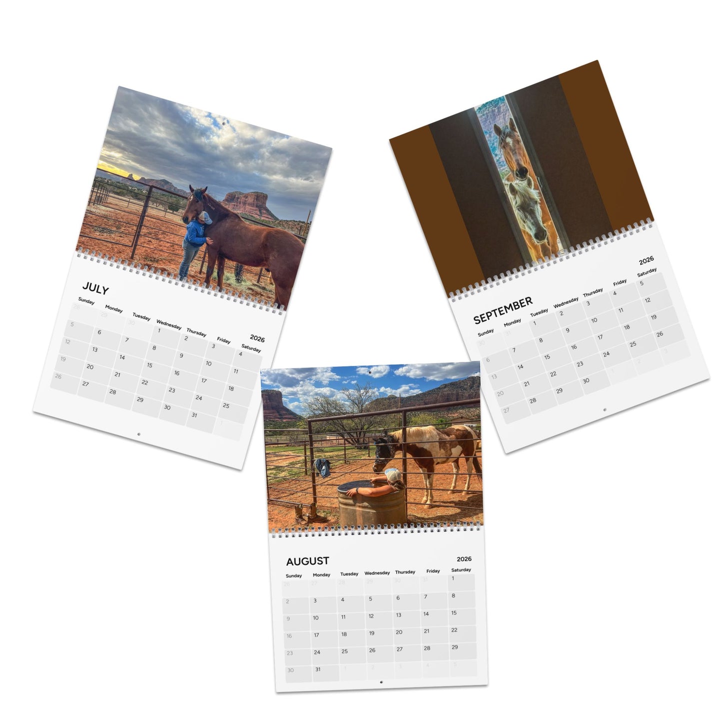Calendar 2026 - Wall Calendar featuring Scout's Trail in Sedona Arizona