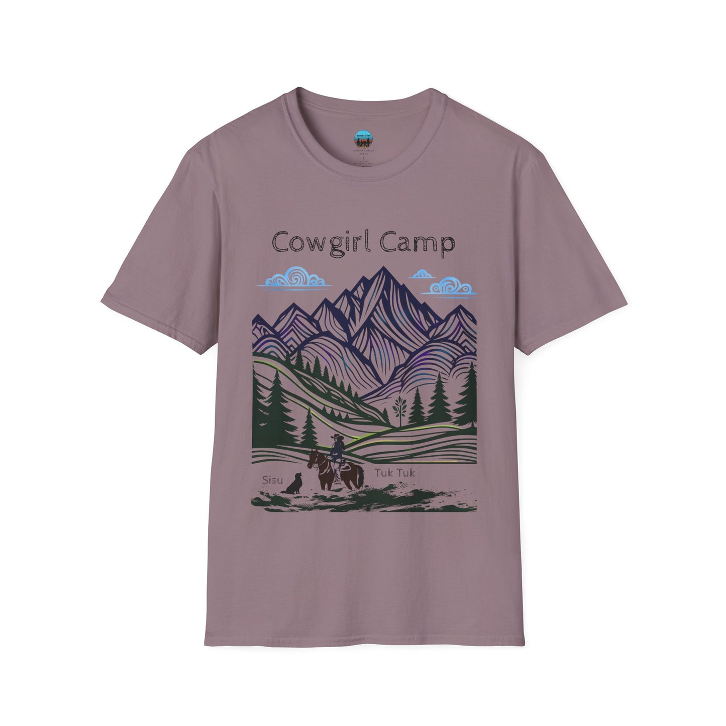 Cowgirl Camp personalized Softstyle T-Shirt