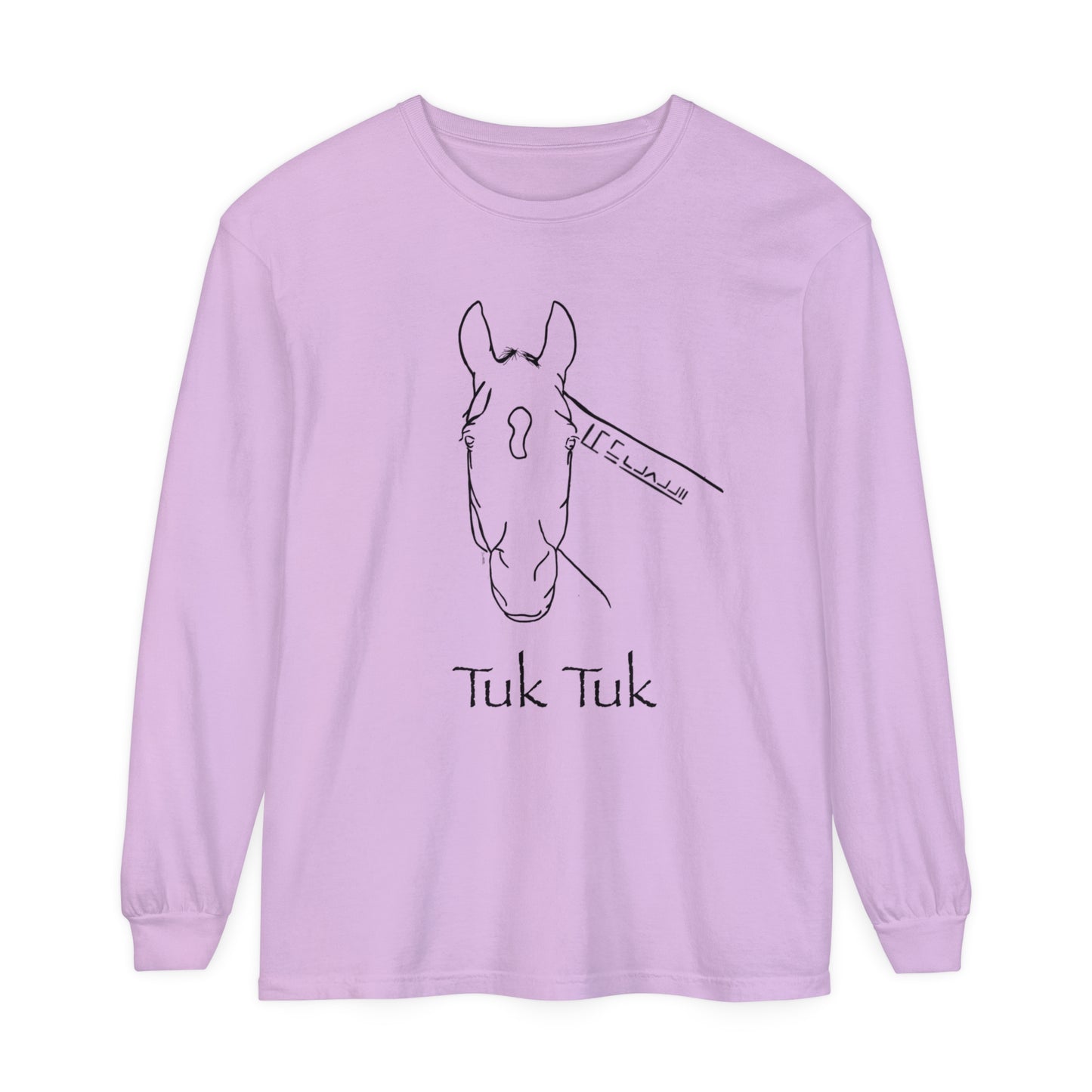 Tuk Tuk Unisex Garment-dyed Long Sleeve T-Shirt