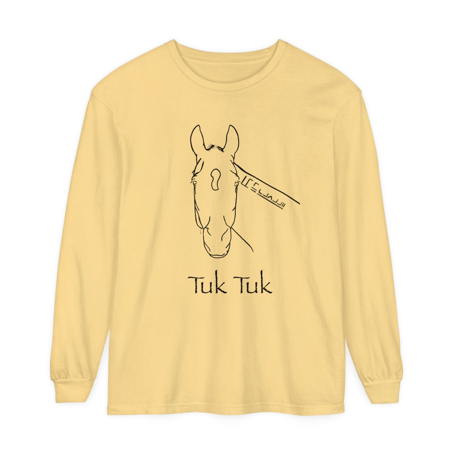 Tuk Tuk Unisex Garment-dyed Long Sleeve T-Shirt