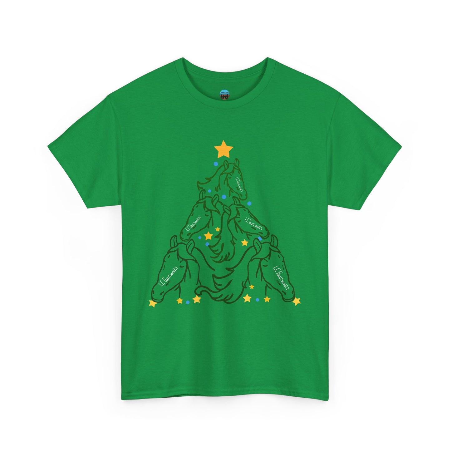 Mustang Holiday TreeUnisex Heavy Cotton Tee