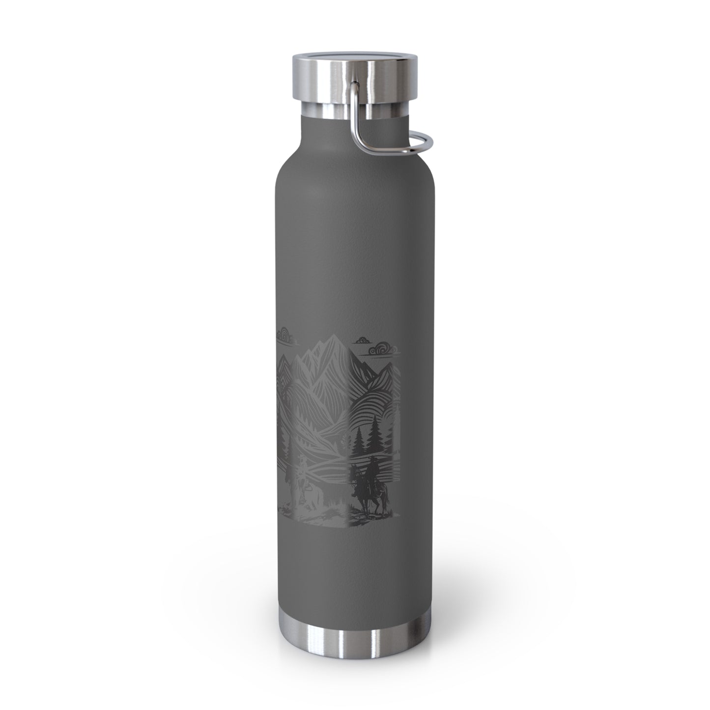 Cowboy Camp Copper Vacuum Insulated Bottle, 22oz