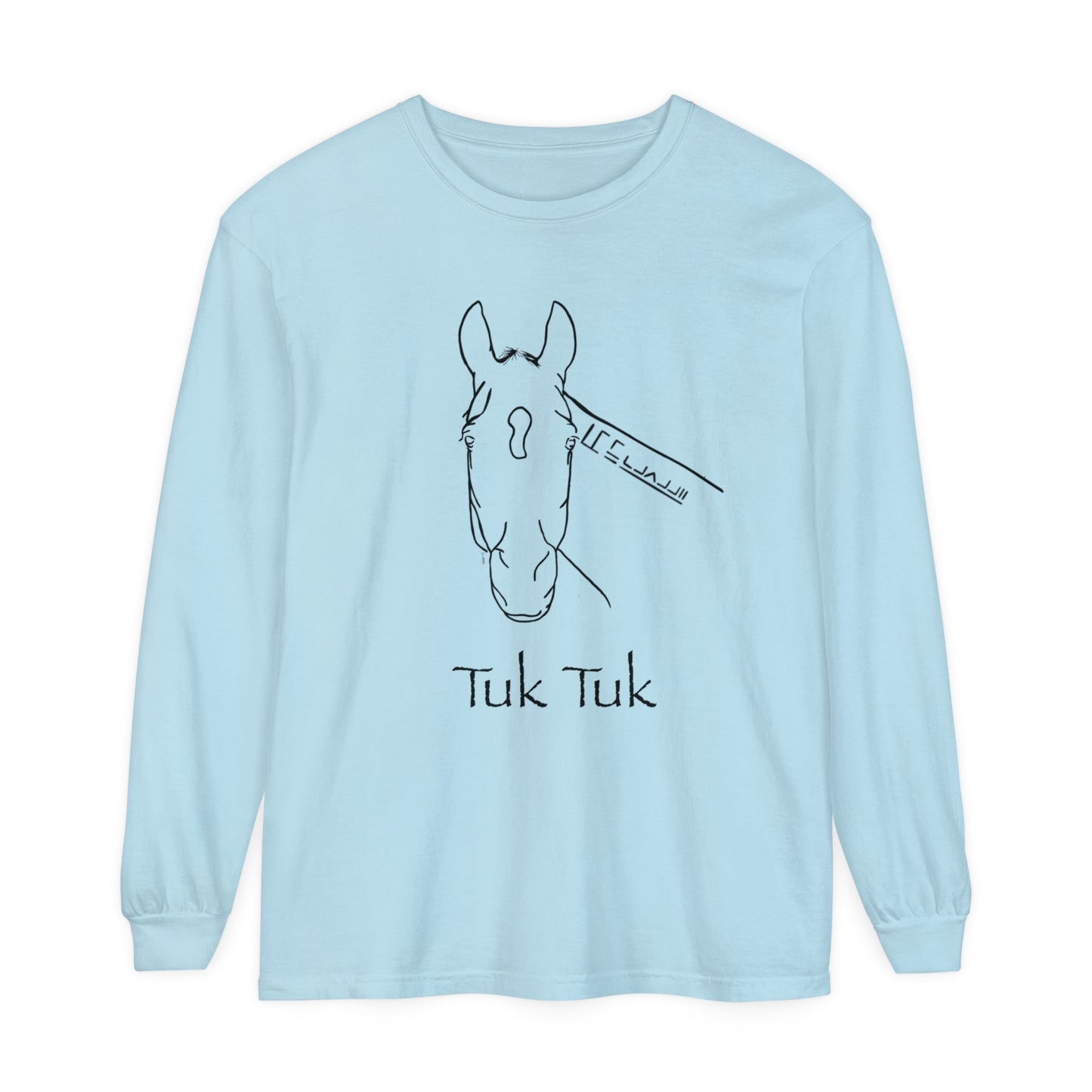 Tuk Tuk Unisex Garment-dyed Long Sleeve T-Shirt