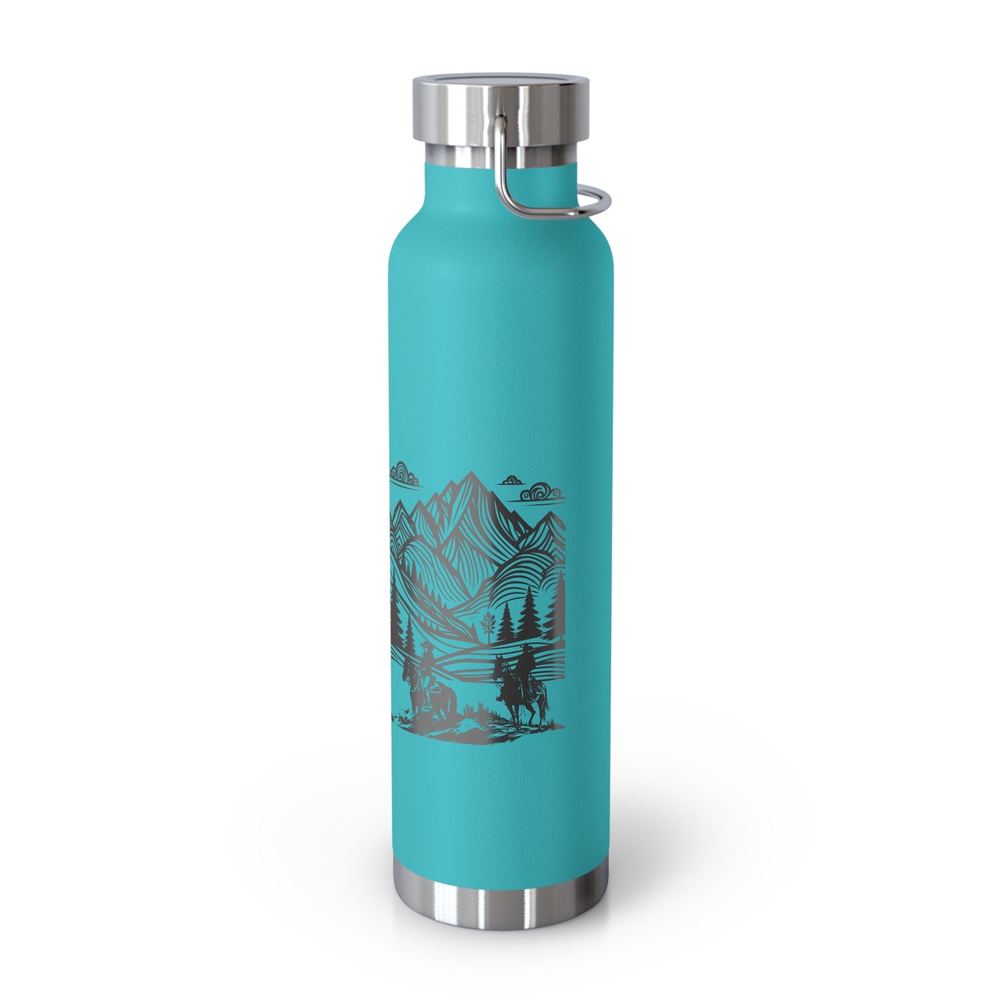 Cowboy Camp Copper Vacuum Insulated Bottle, 22oz