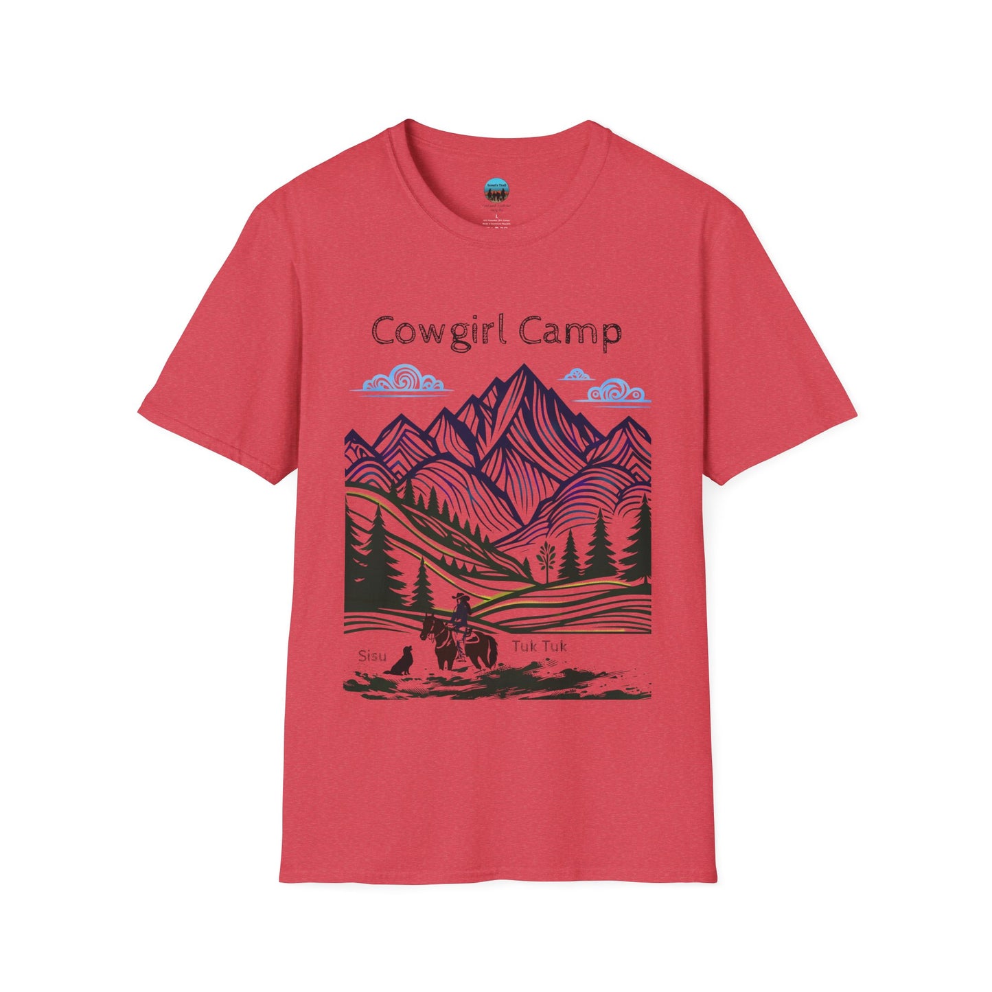 Cowgirl Camp personalized Softstyle T-Shirt