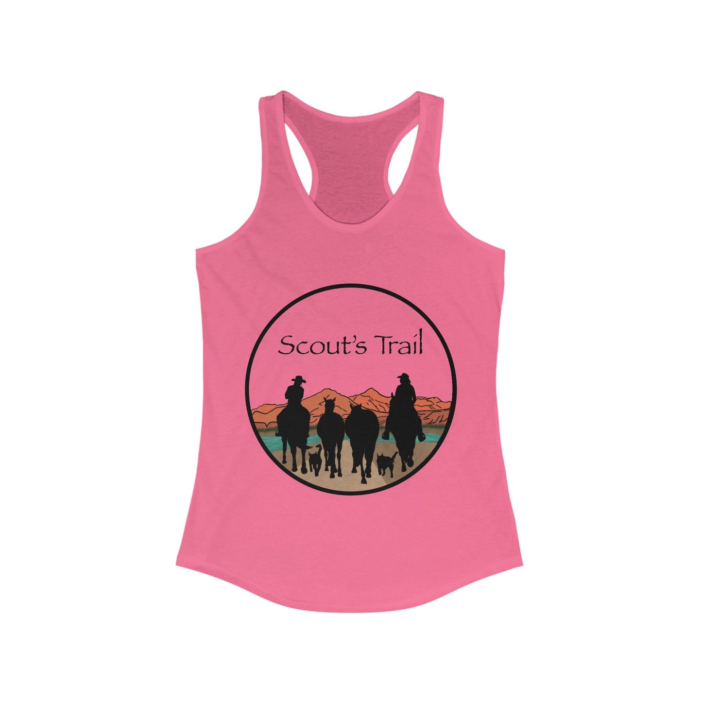 Women's Scouts Trail Ideal Racerback Tank