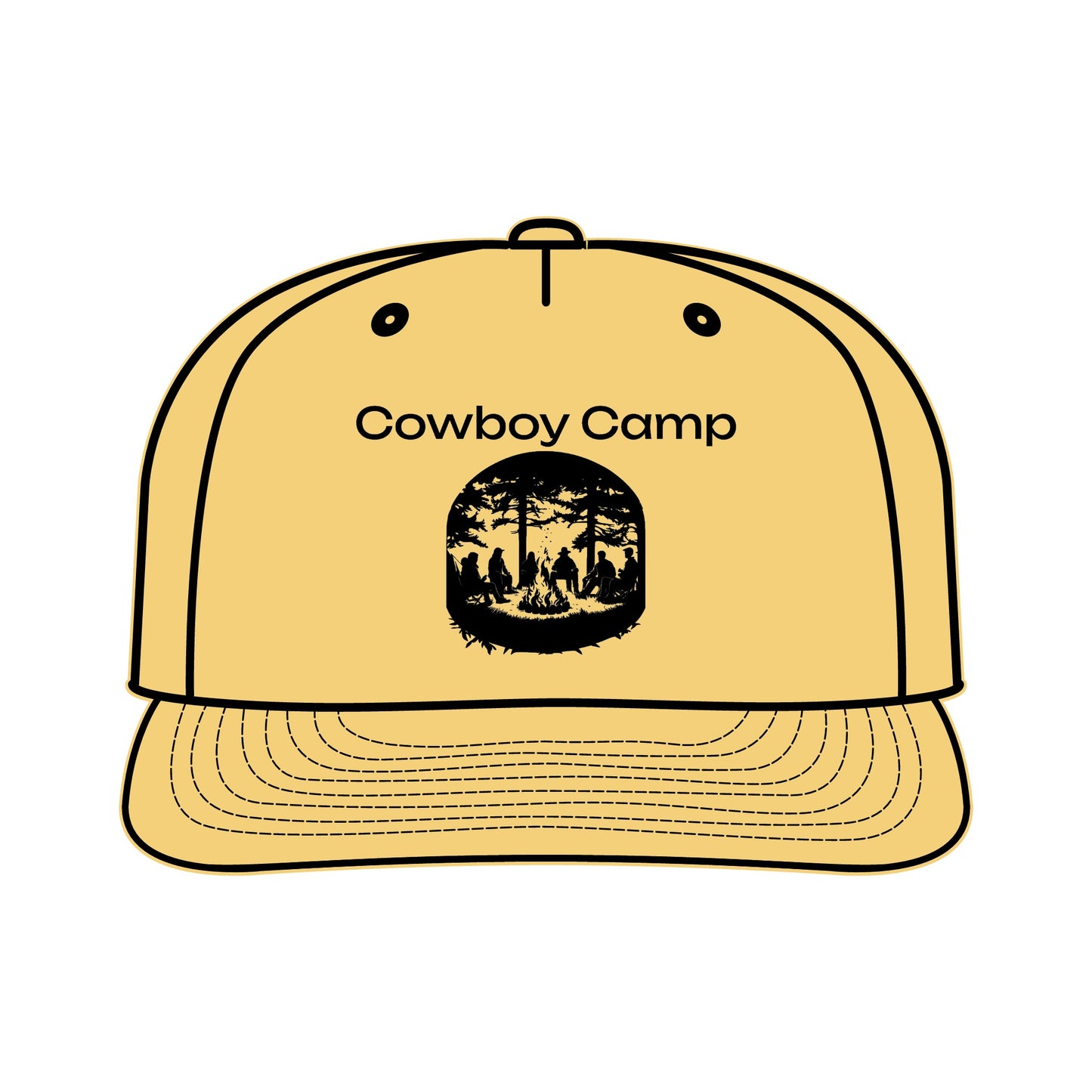 Cowboy Camp Fire Cap