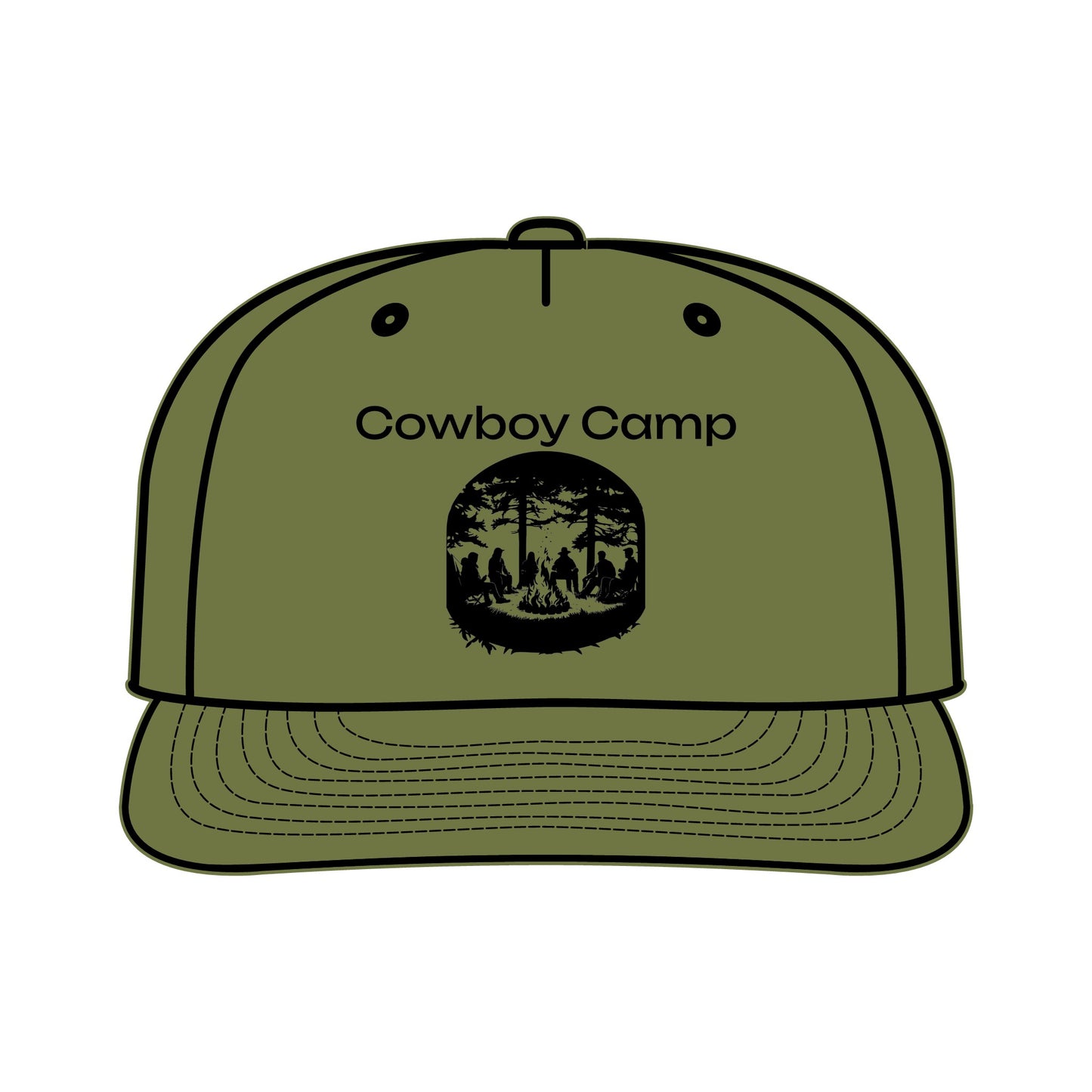 Cowboy Camp Fire Cap