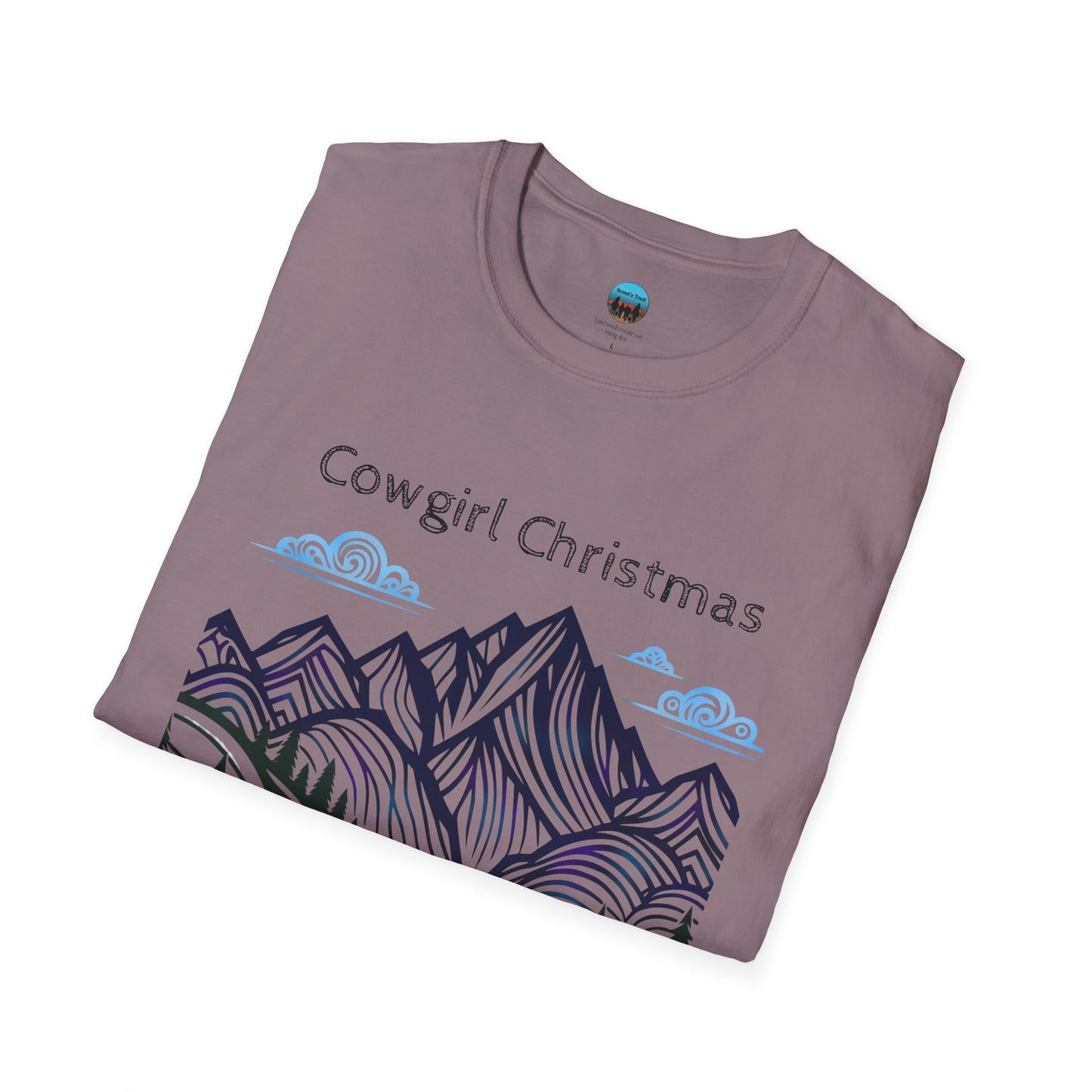 Cowgirl Christmas Softstyle T-Shirt