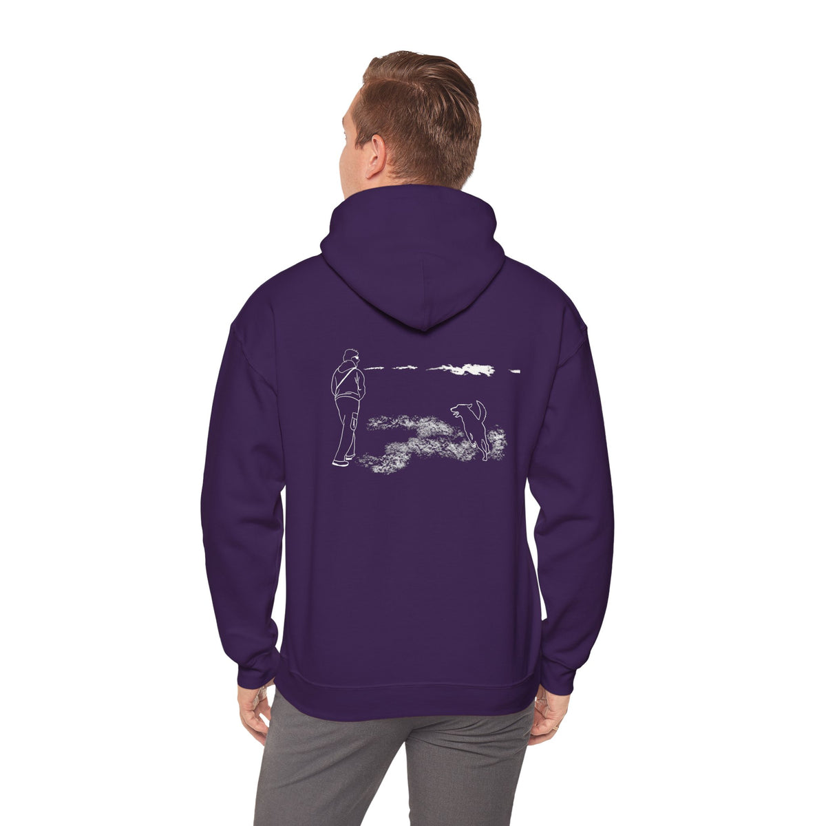 Crash Unisex Hoodie with Ocean Scene