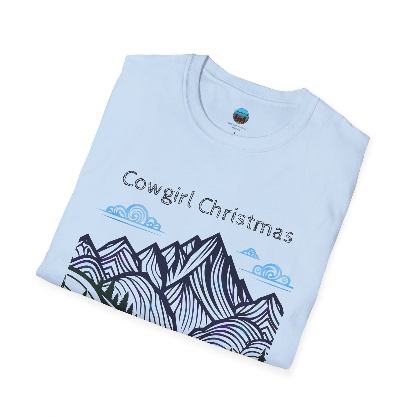 Cowgirl Christmas Softstyle T-Shirt