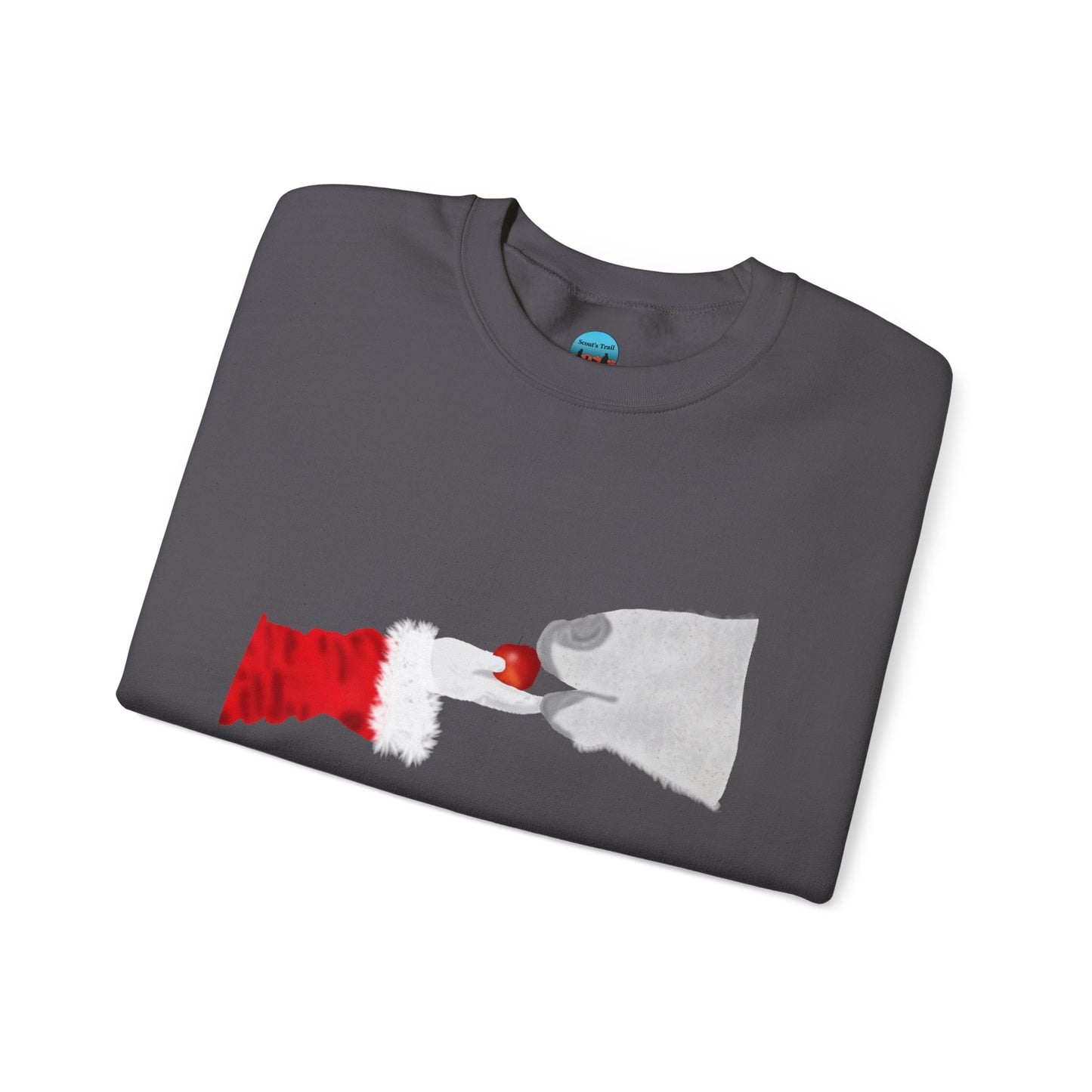 Santa Horse Unisex Heavy Blend™ Crewneck Sweatshirt