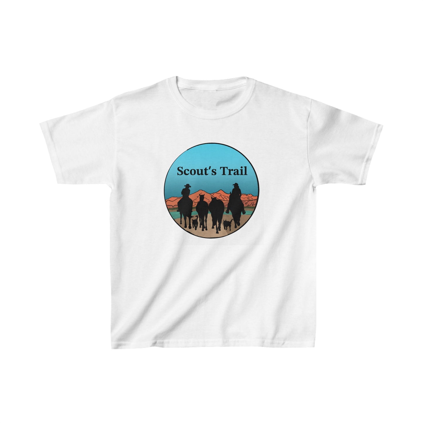 Kids Scouts Trail Heavy Cotton™ Tee