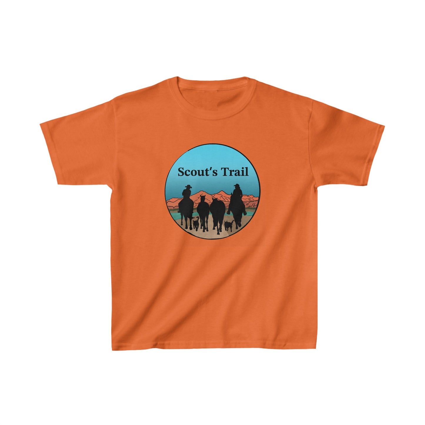 Kids Scouts Trail Heavy Cotton™ Tee