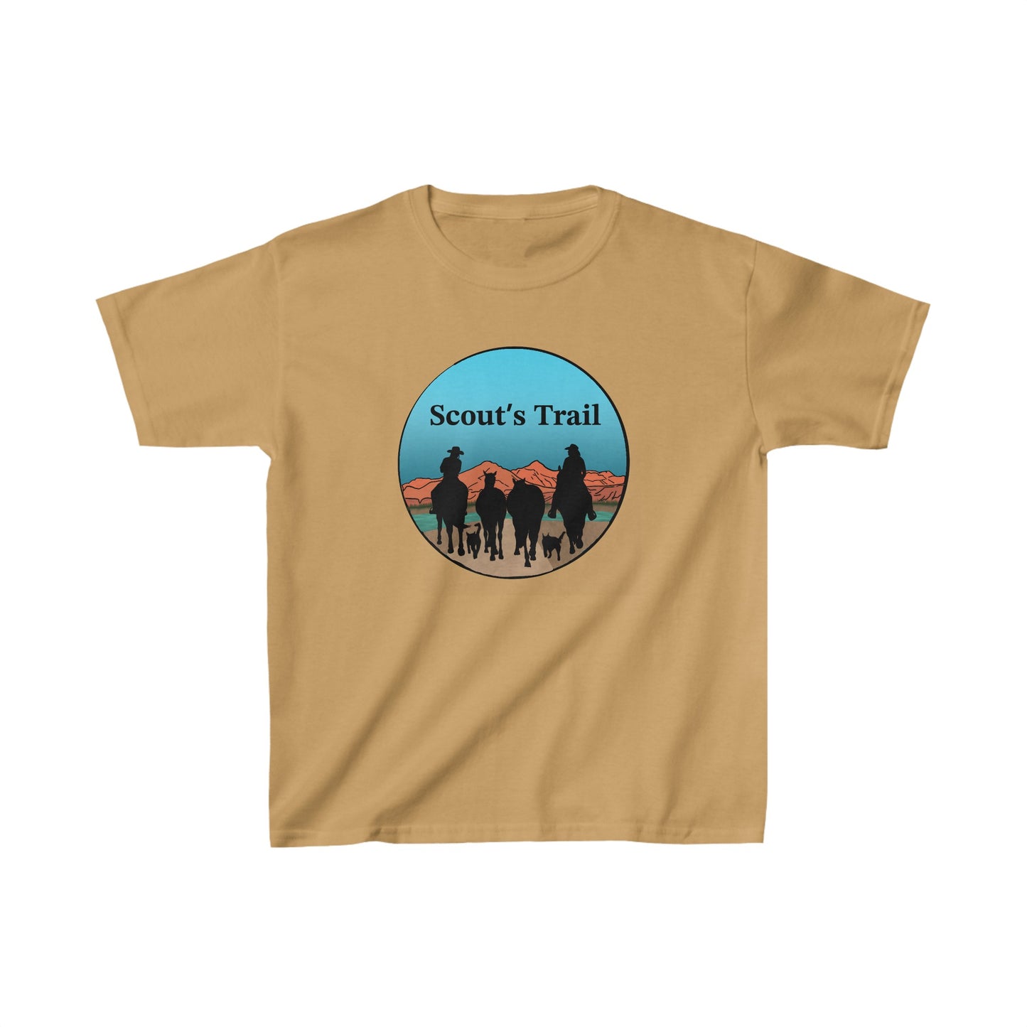 Kids Scouts Trail Heavy Cotton™ Tee