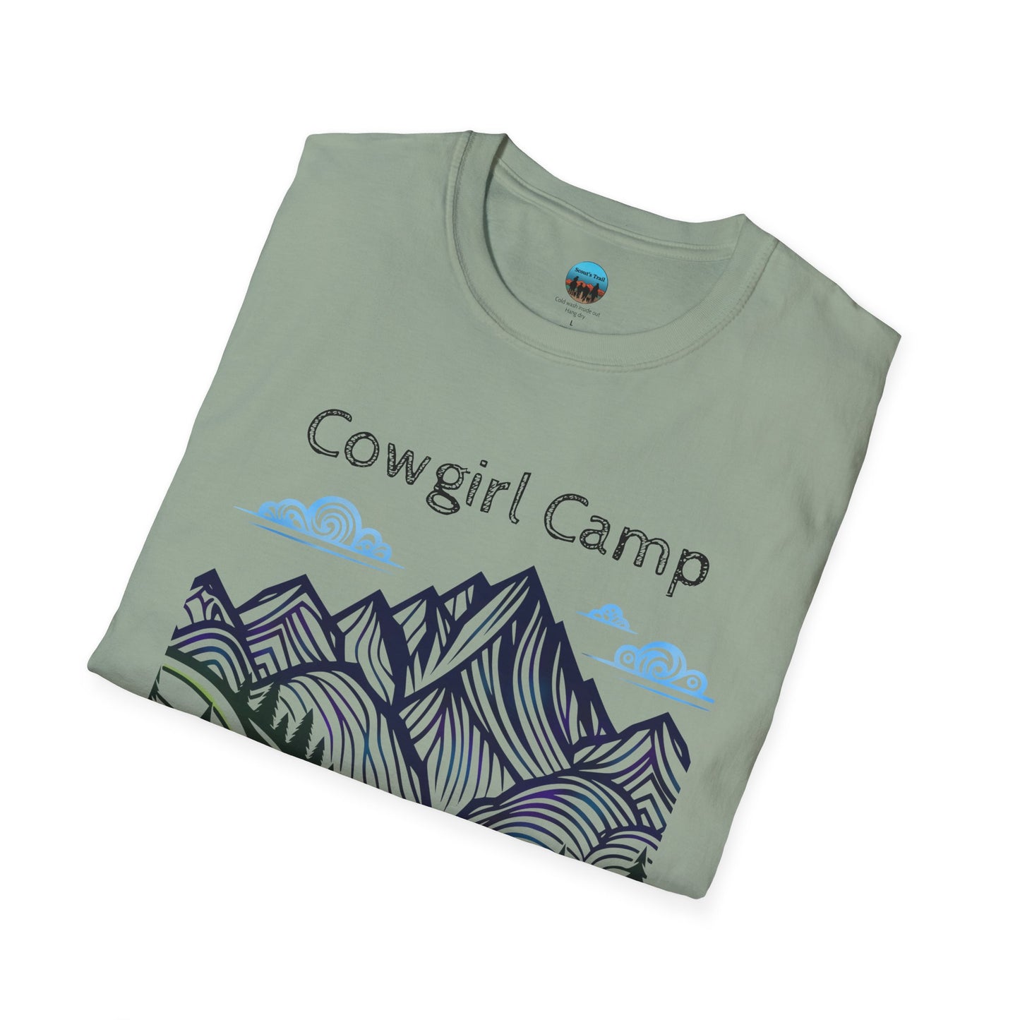 Cowgirl Camp personalized Softstyle T-Shirt