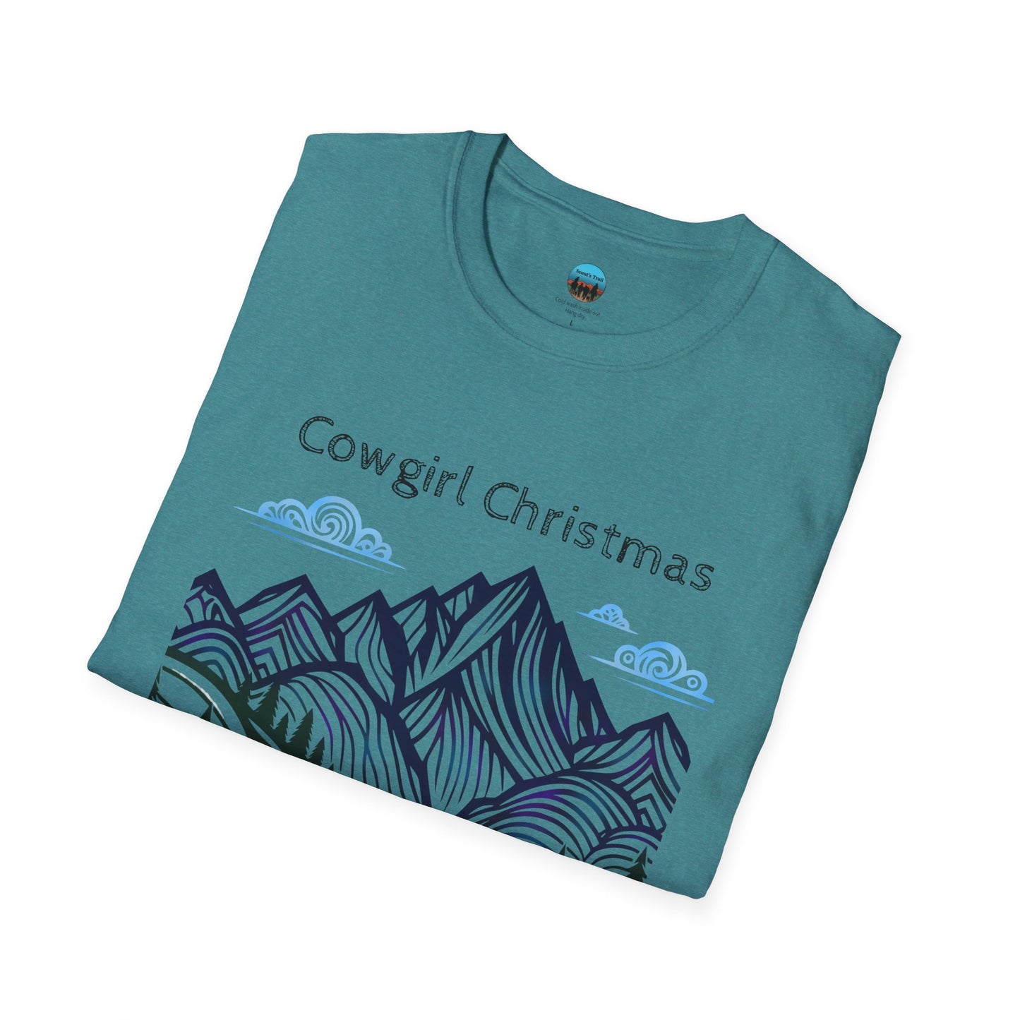 Cowgirl Christmas Softstyle T-Shirt