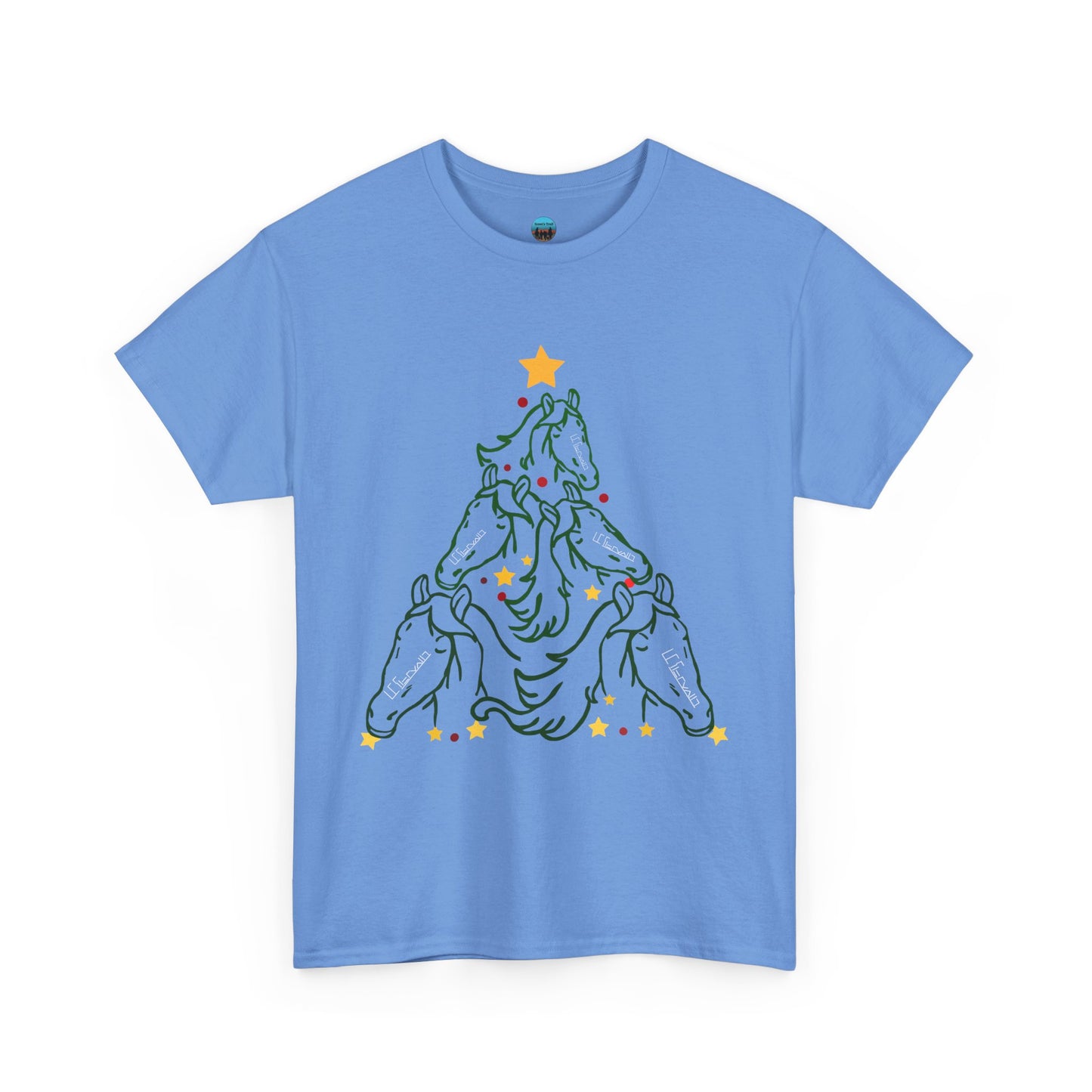 Mustang Holiday TreeUnisex Heavy Cotton Tee