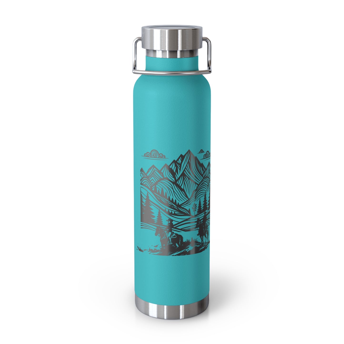 Mountain Monet Copper Vacuum Insulated Bottle, 22oz