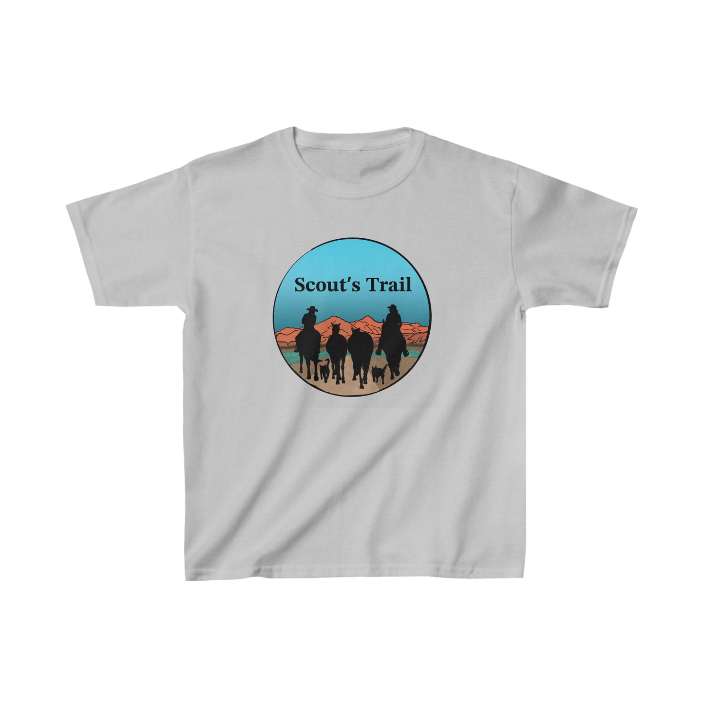 Kids Scouts Trail Heavy Cotton™ Tee