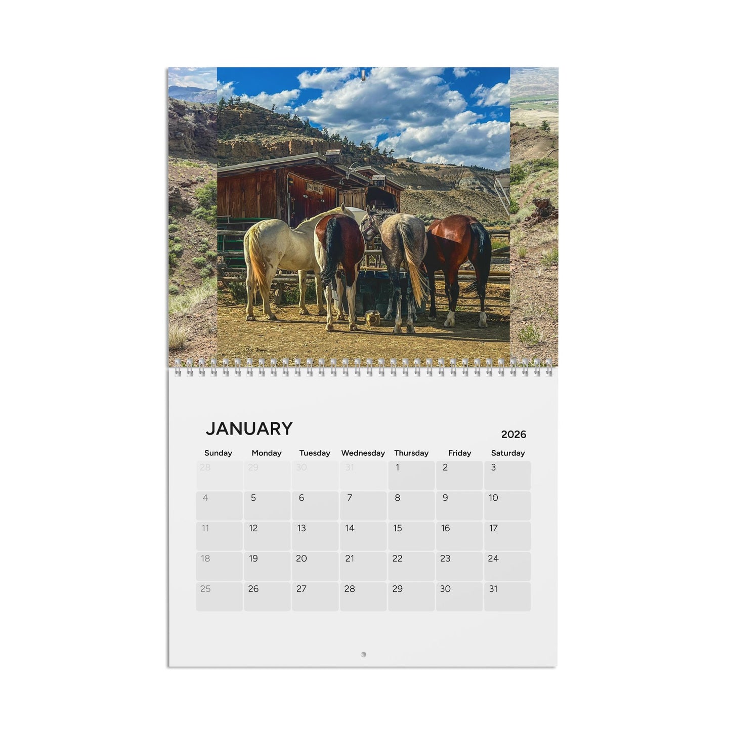 Scouts Trail Herd 2026 Calendar