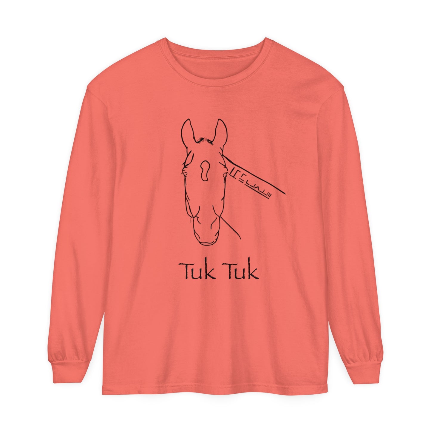 Tuk Tuk Unisex Garment-dyed Long Sleeve T-Shirt