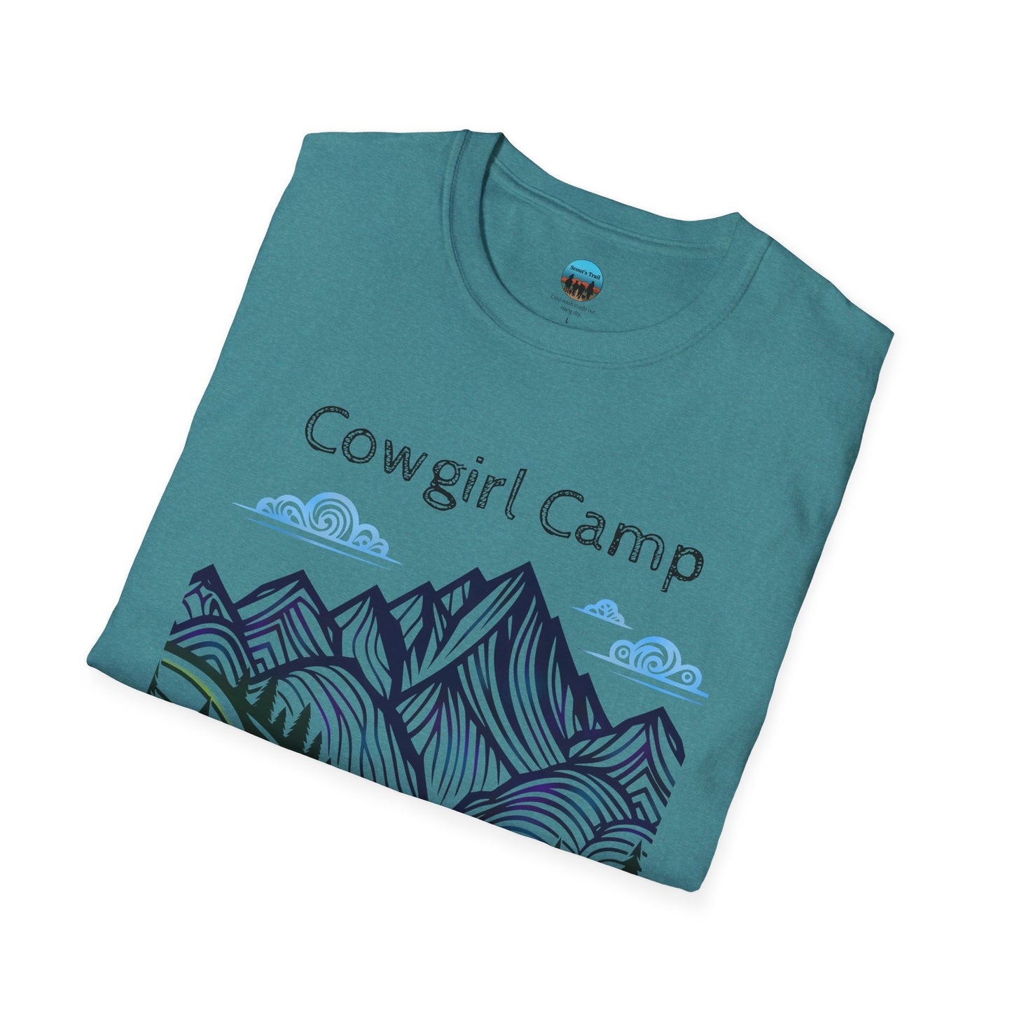 Cowgirl Camp personalized Softstyle T-Shirt