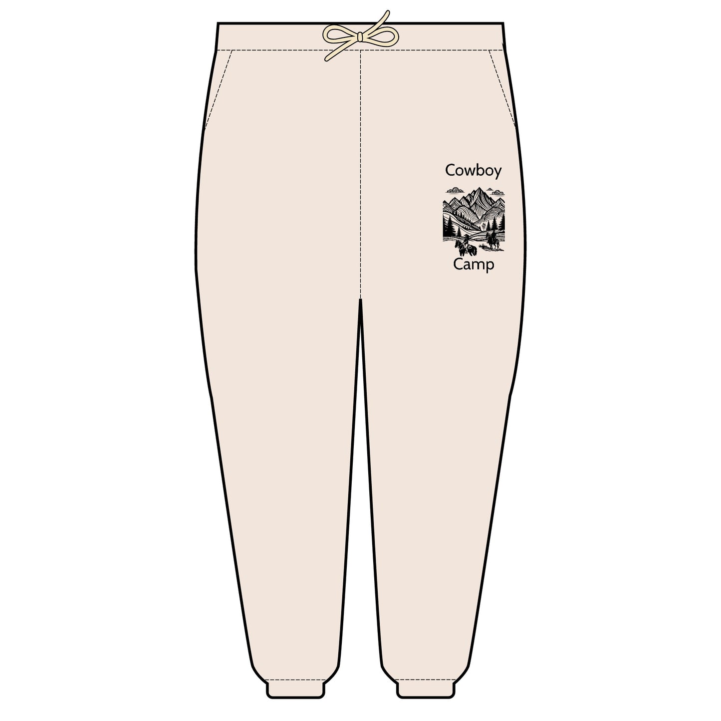 Cowboy Camp Unisex Garment-Dyed Lightweight Fleece Sweatpants