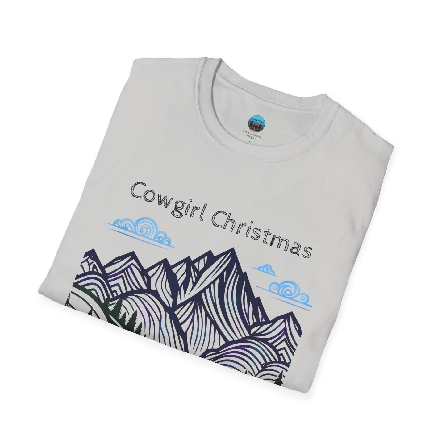 Cowgirl Christmas Softstyle T-Shirt