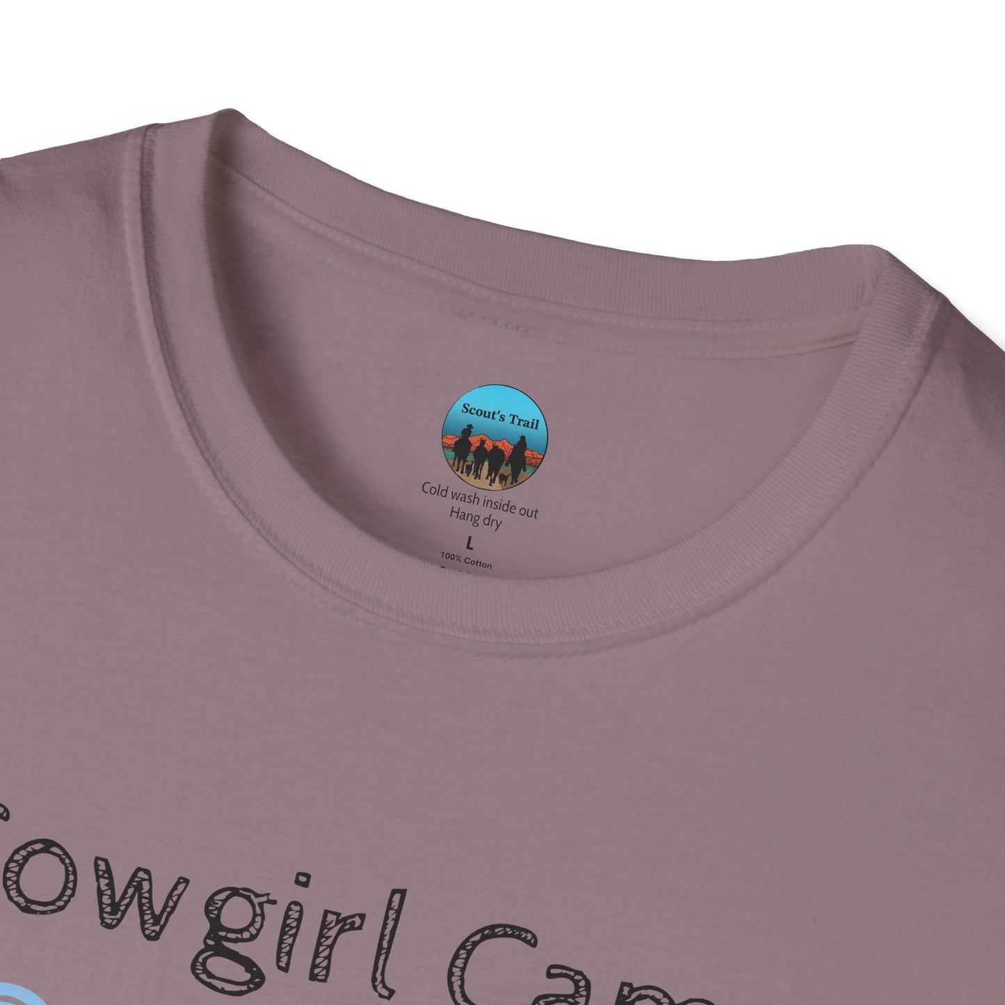 Cowgirl Camp personalized Softstyle T-Shirt