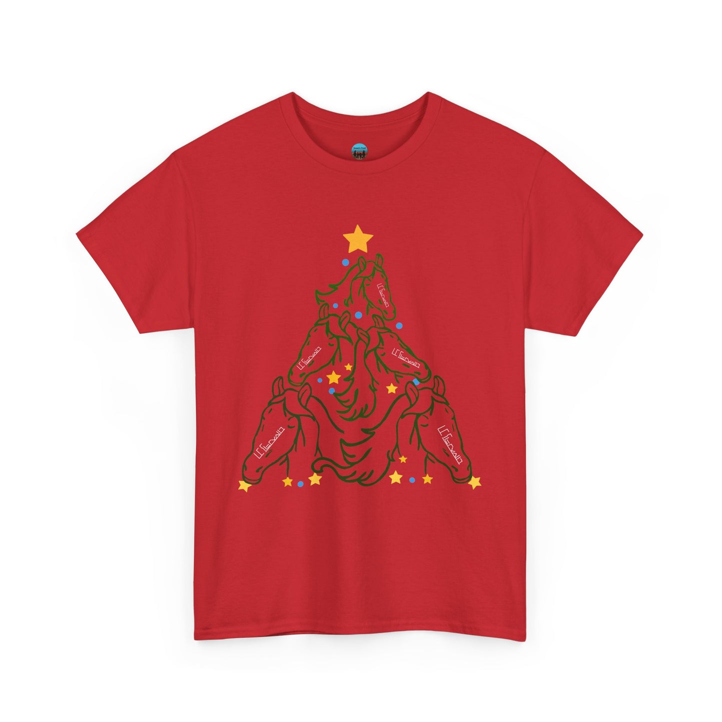 Mustang Holiday TreeUnisex Heavy Cotton Tee