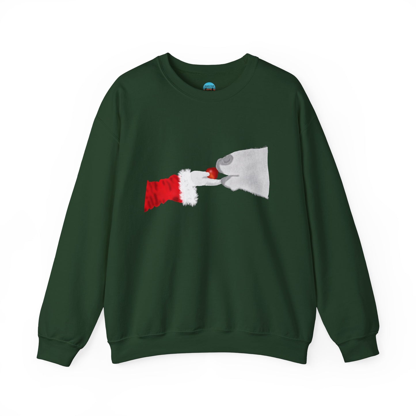 Santa Horse Unisex Heavy Blend™ Crewneck Sweatshirt